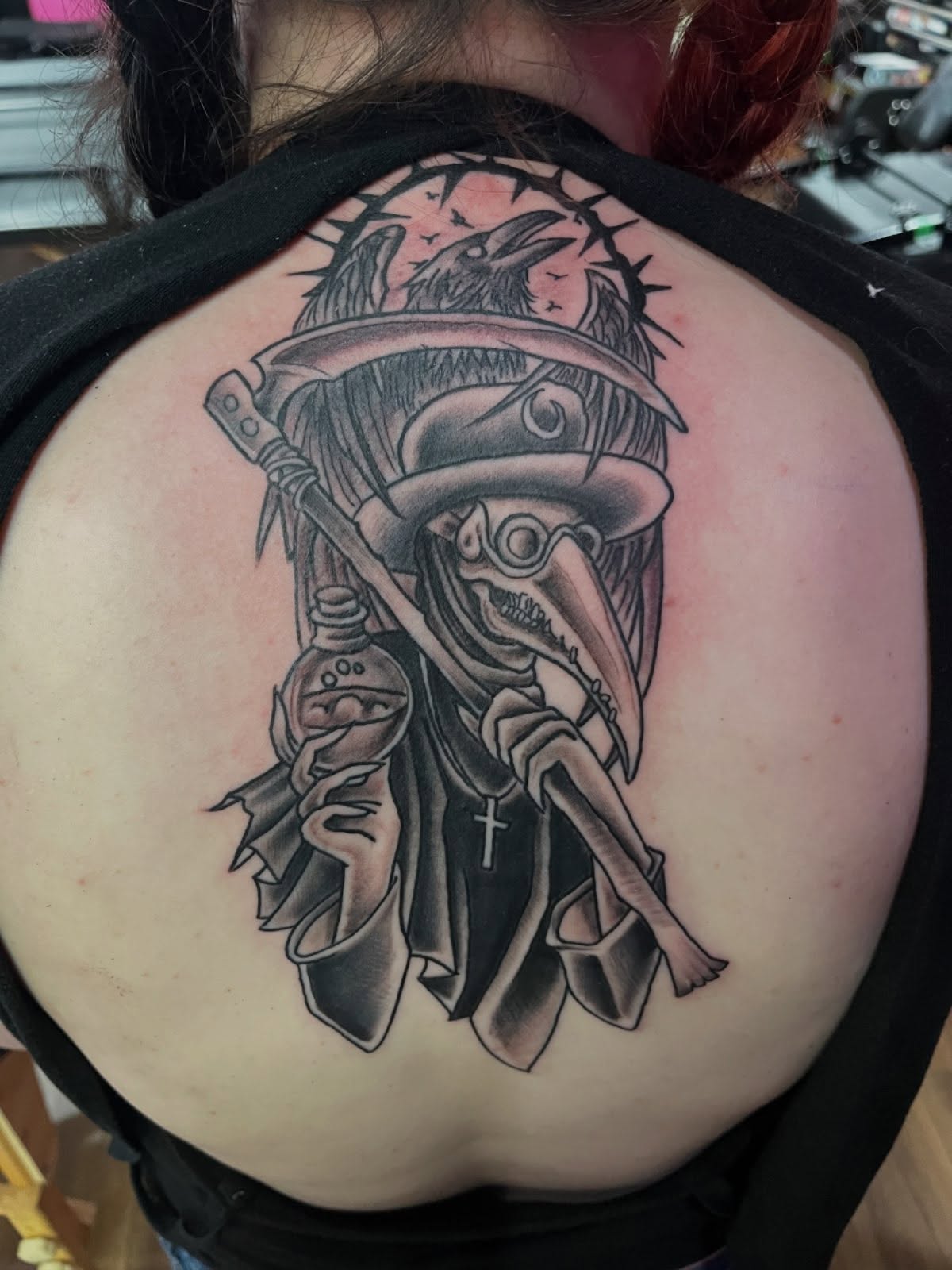 Tattoo by @scotty.donte.tattoos — black_and_grey