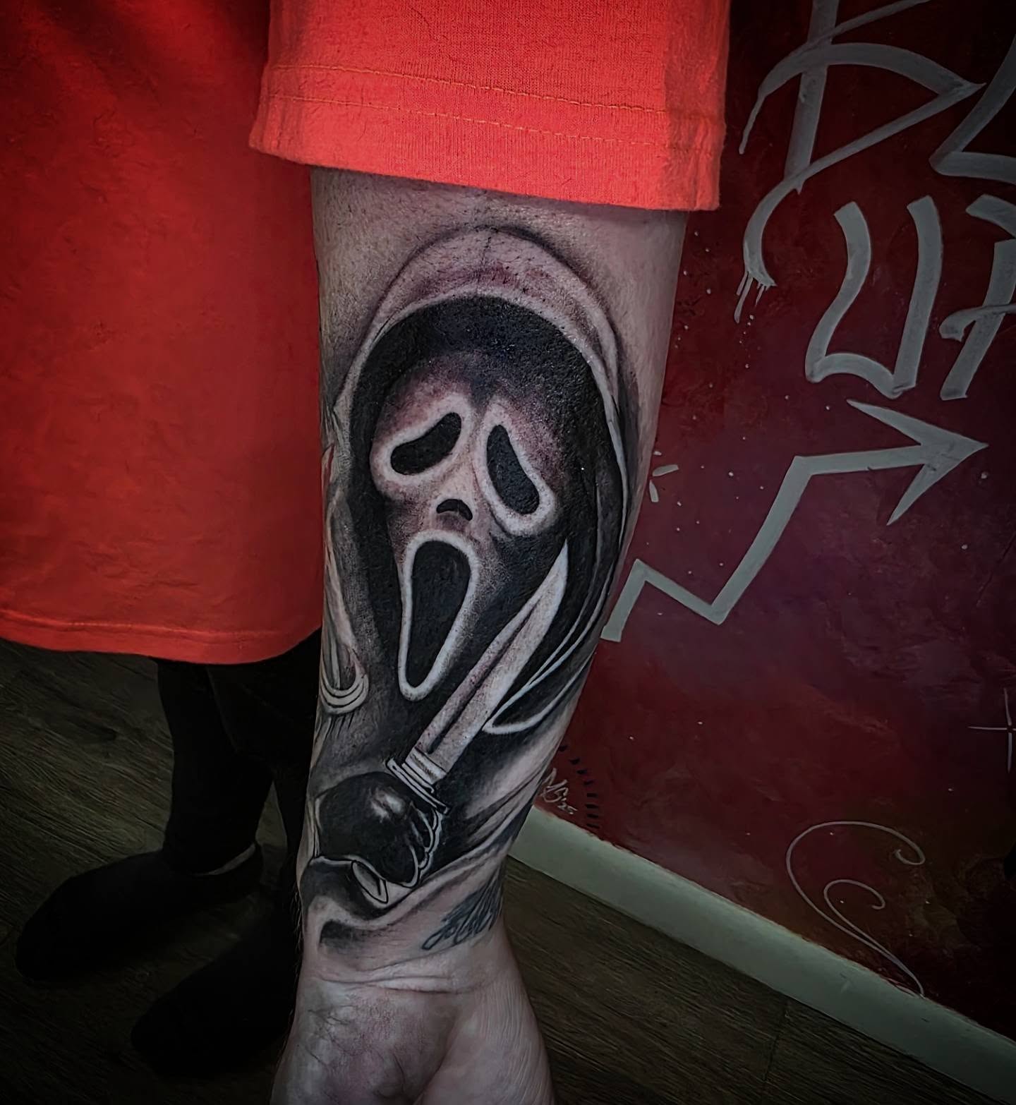 Tattoo by @matriix.ink.tattoos — black_and_grey, realism