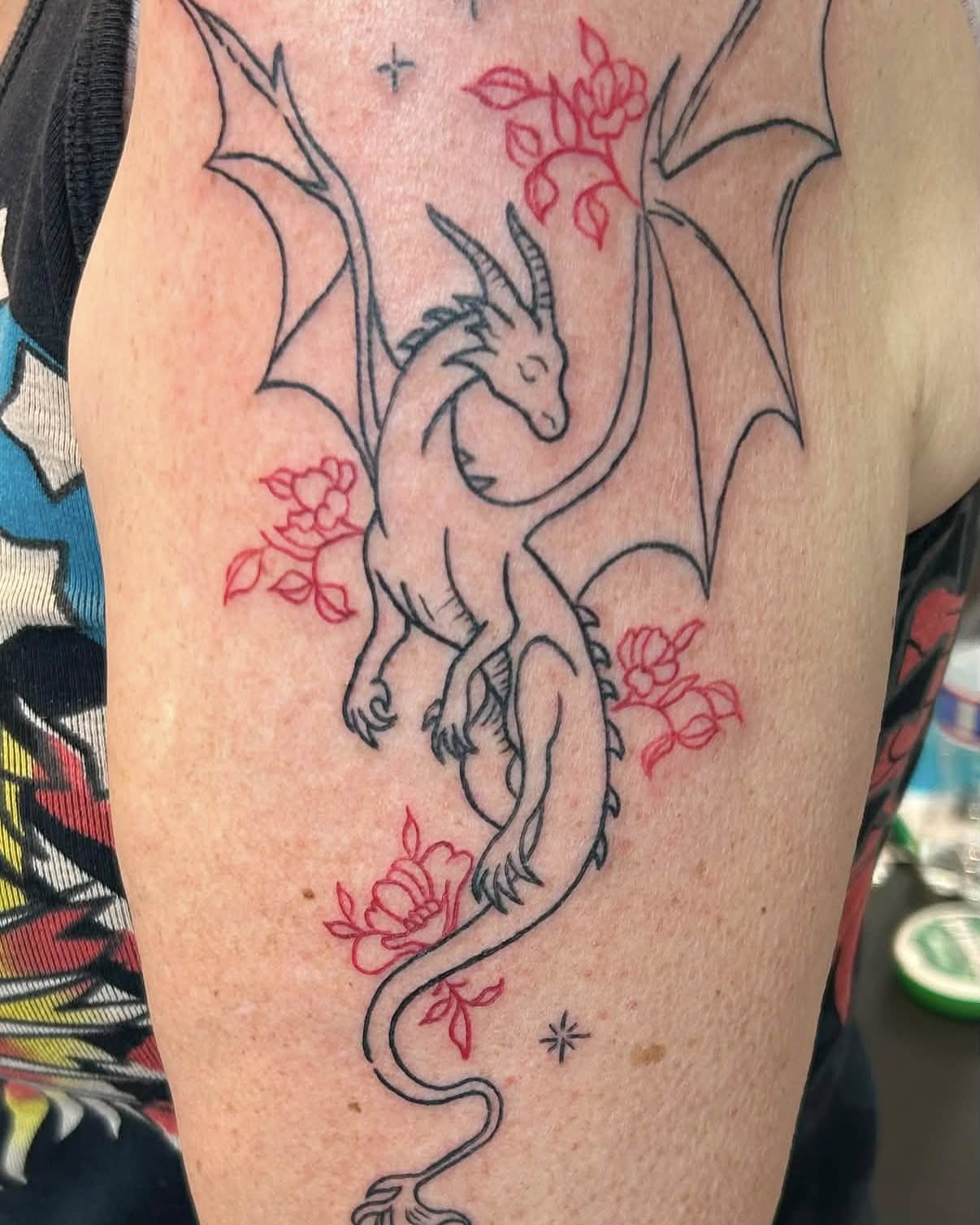 Tattoo by @scott_leblanc_ — dotwork, ornamental