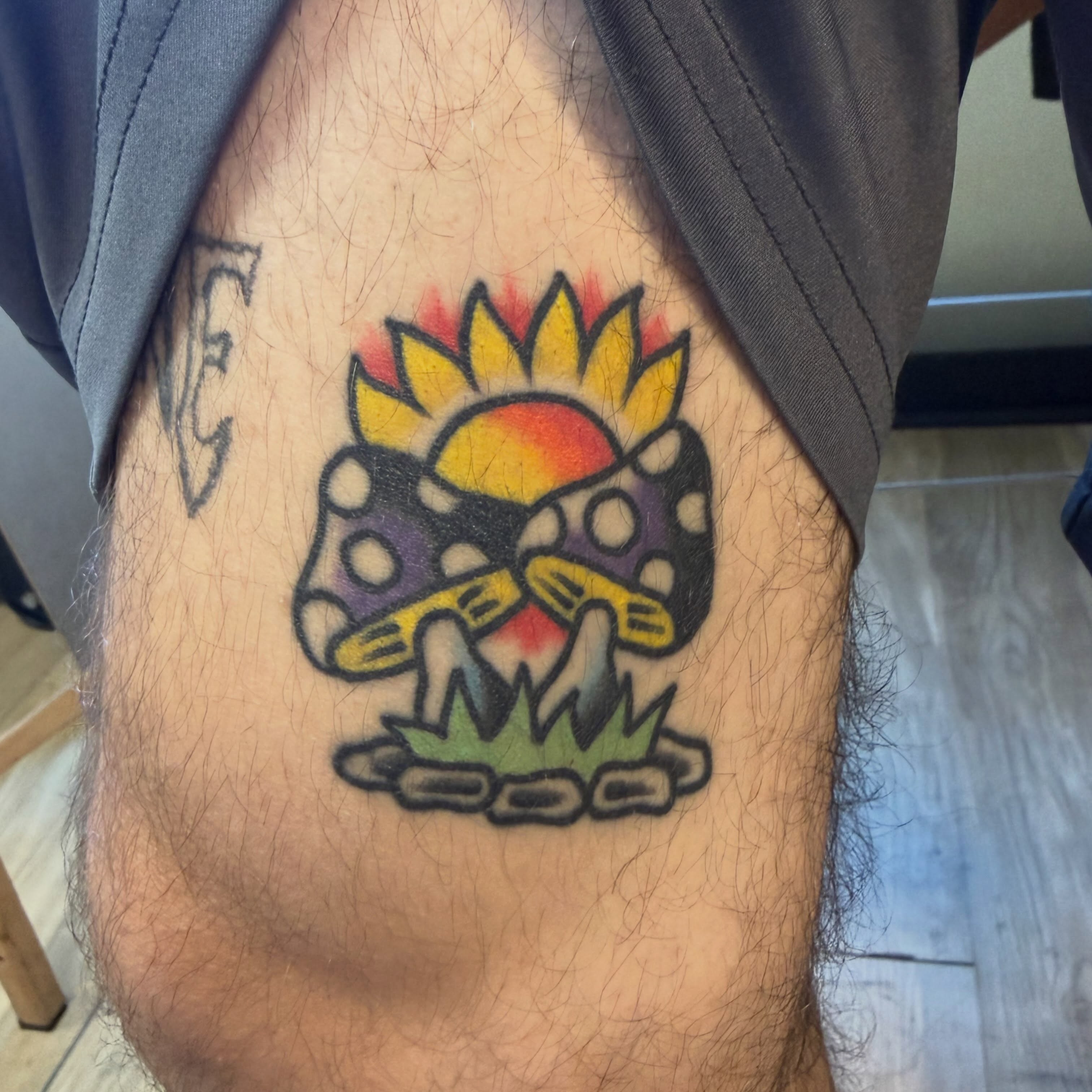 Tattoo by @sketi__ — dotwork