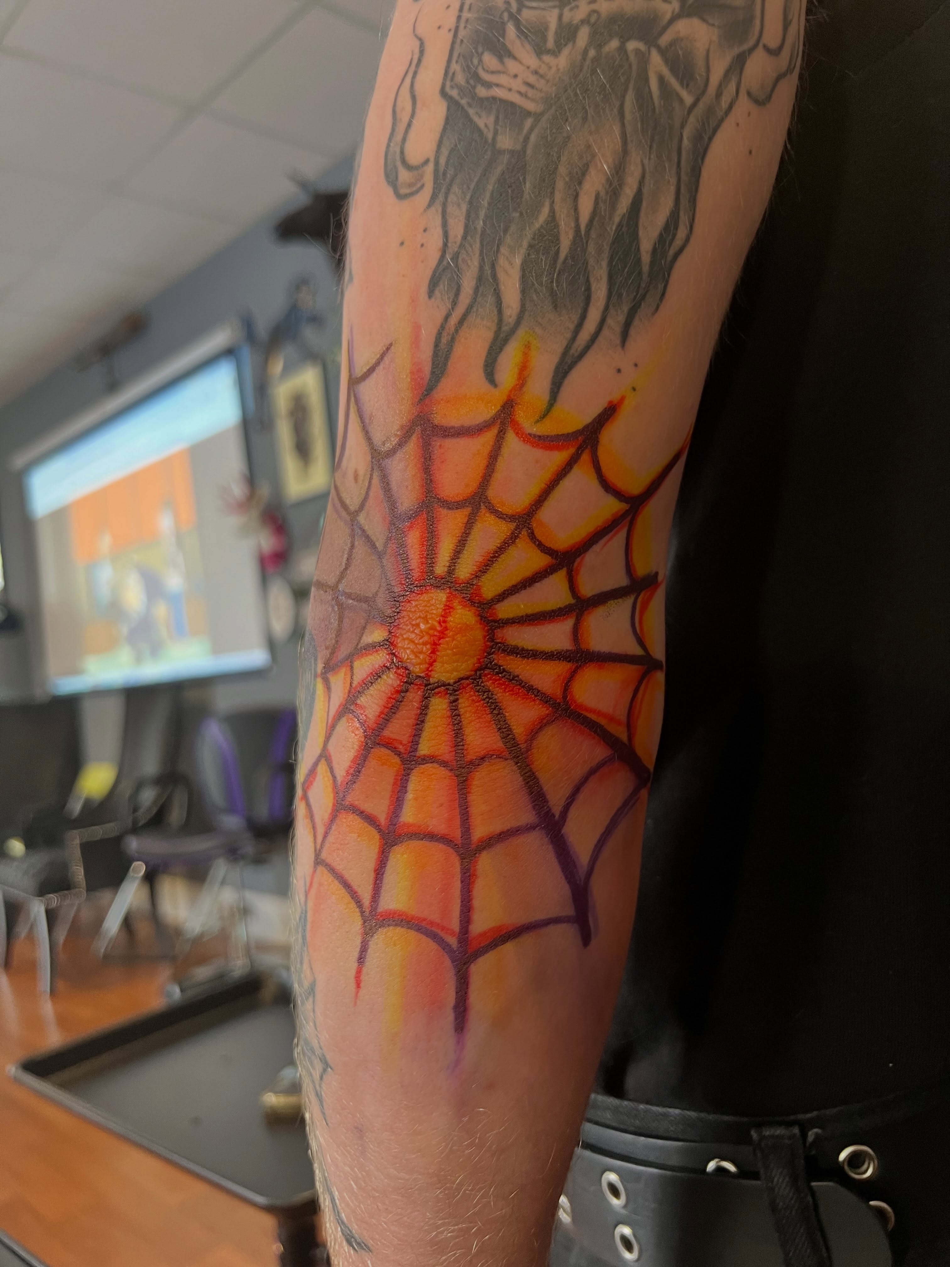 Tattoo by @artbyady — dotwork