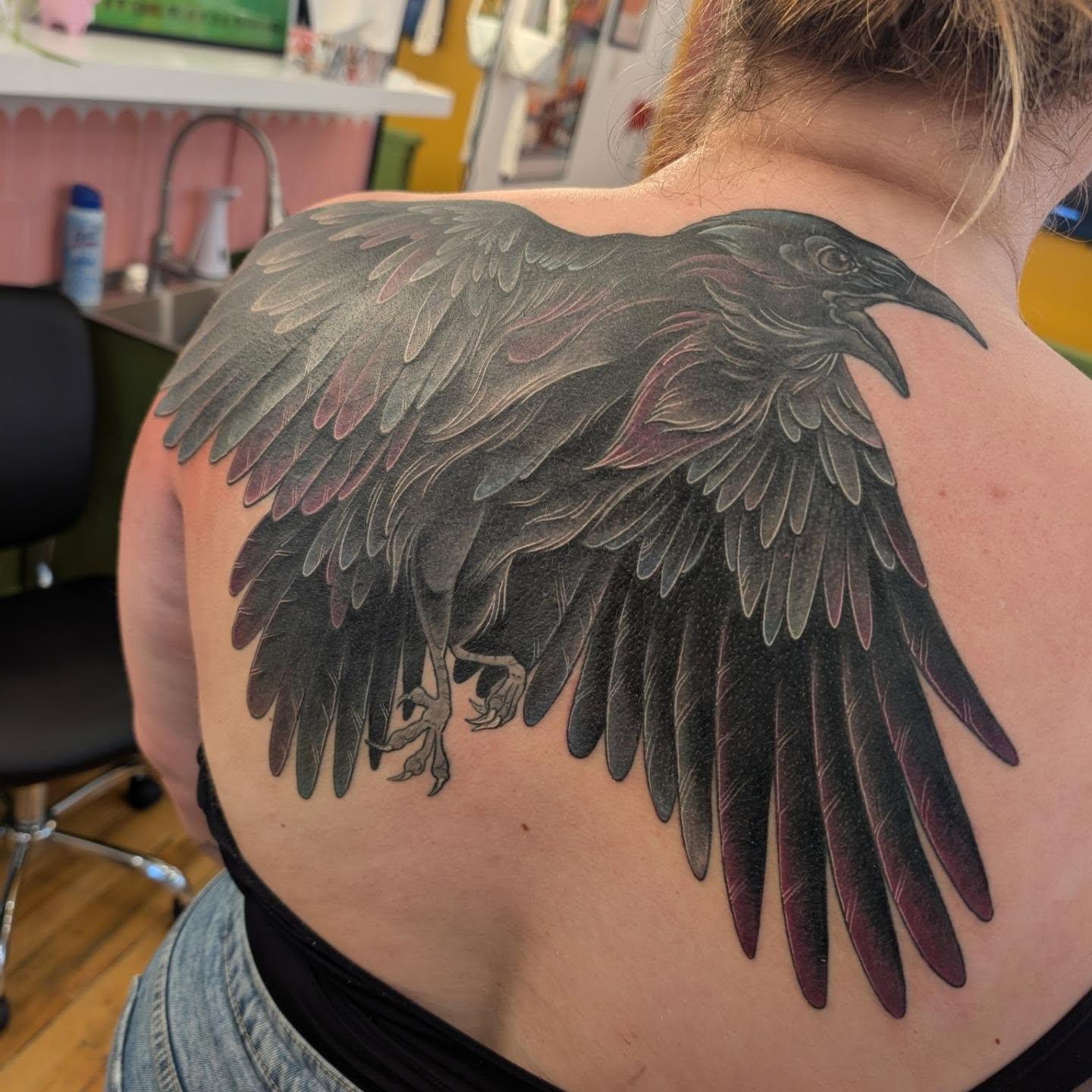Tattoo by @mothandflametattoos — black_and_grey, realism