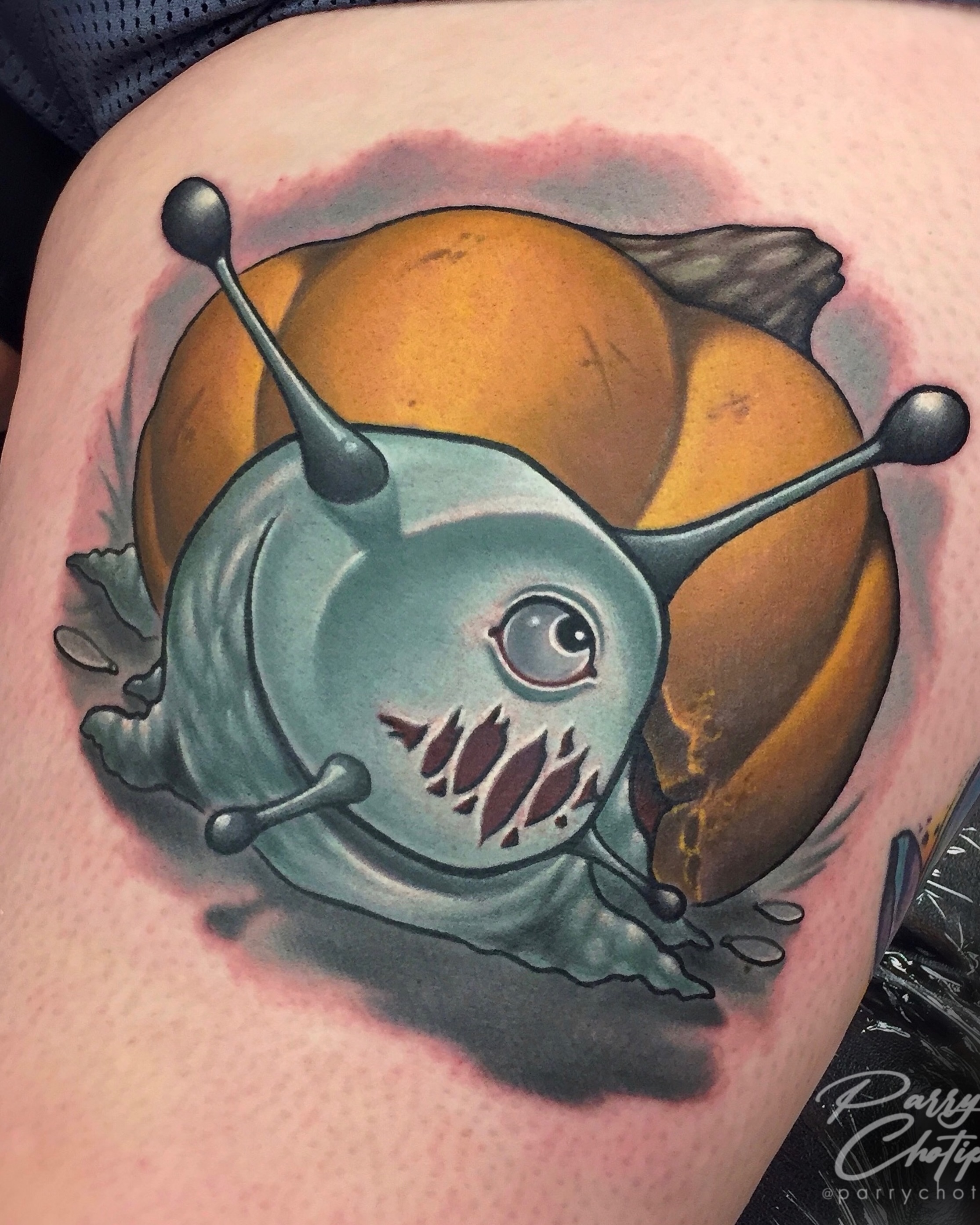Tattoo by @parrychotipradit — american_traditional, realism