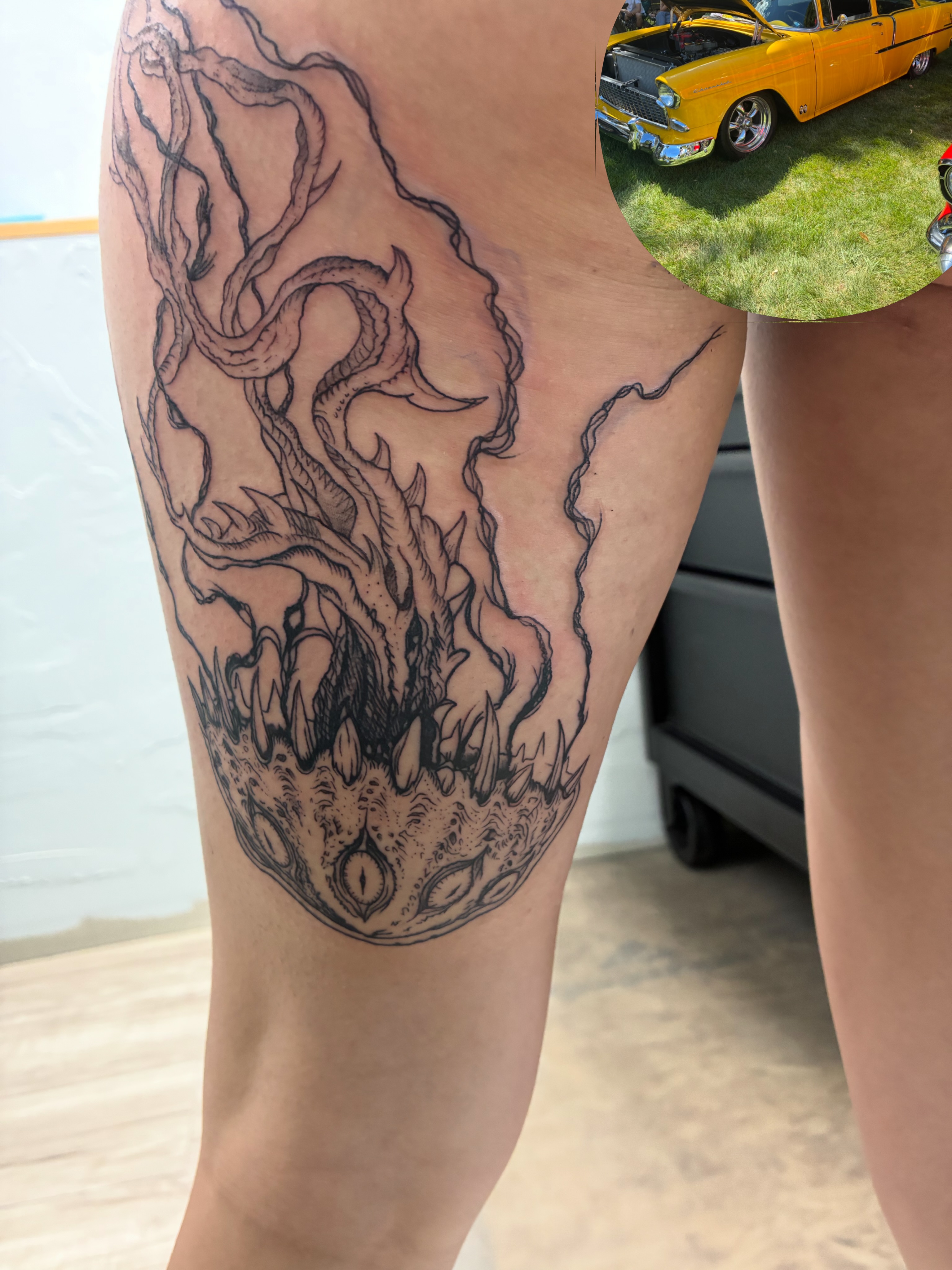 Tattoo by @jimtattoos801 — black_and_grey