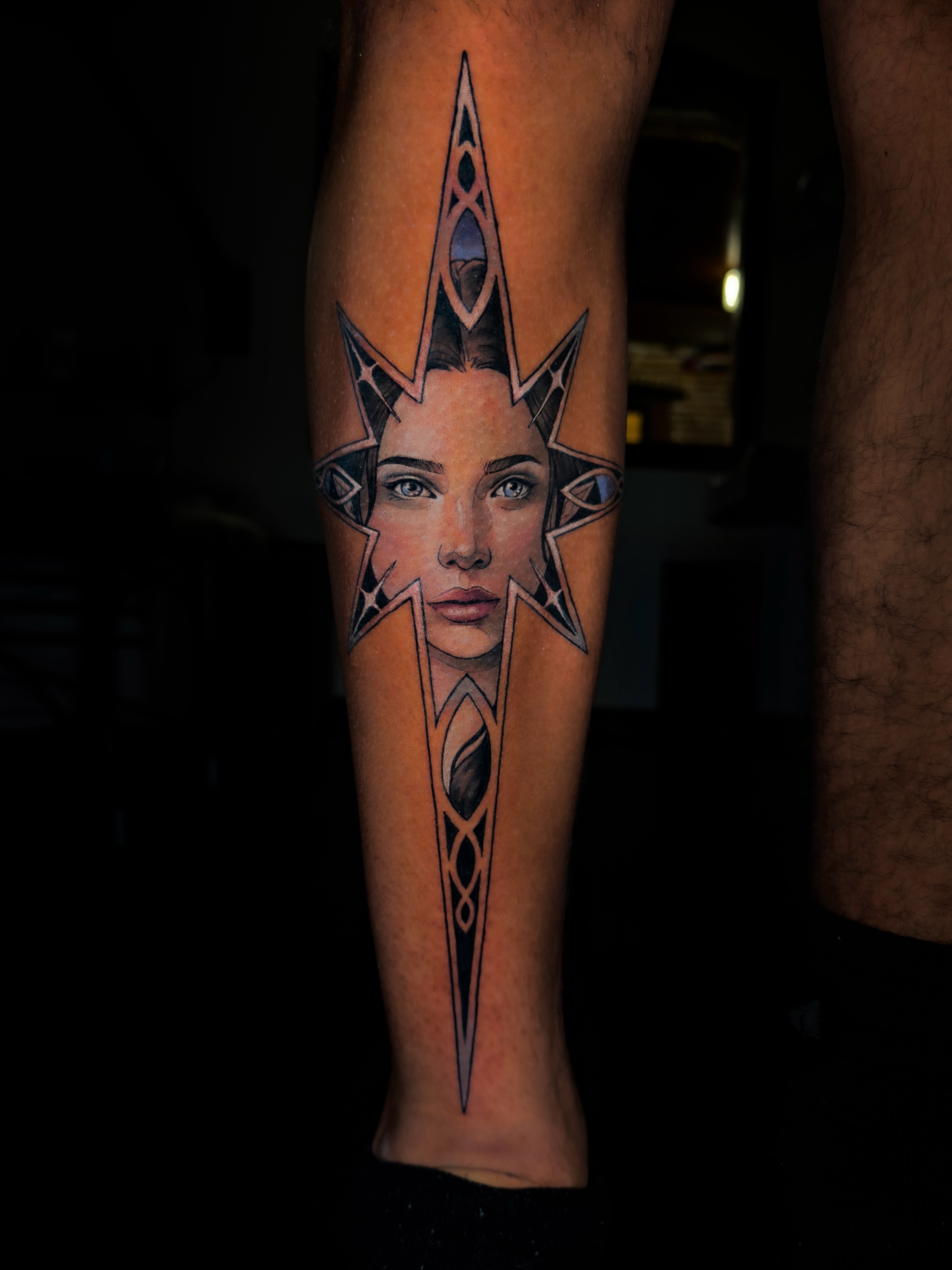 Tattoo by @meeksart — geometric