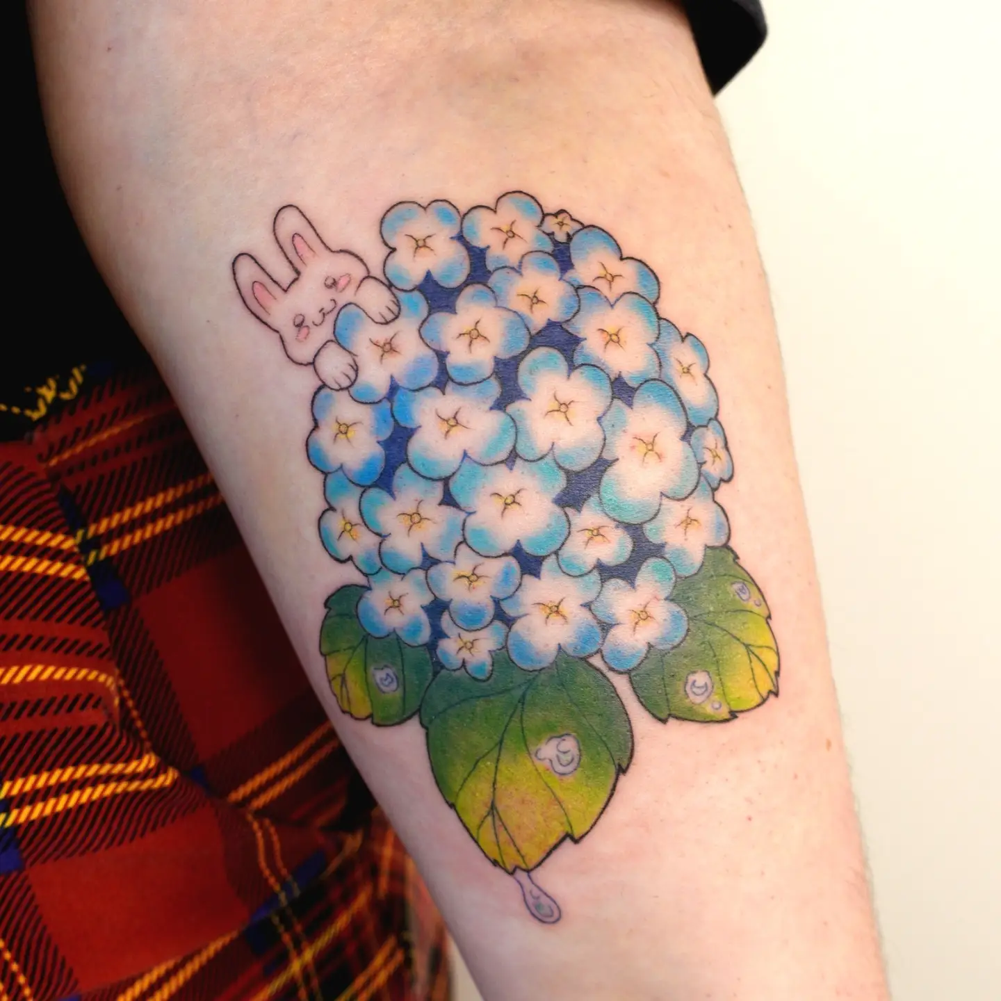 Tattoo by @marienettes_ — dotwork, illustrative