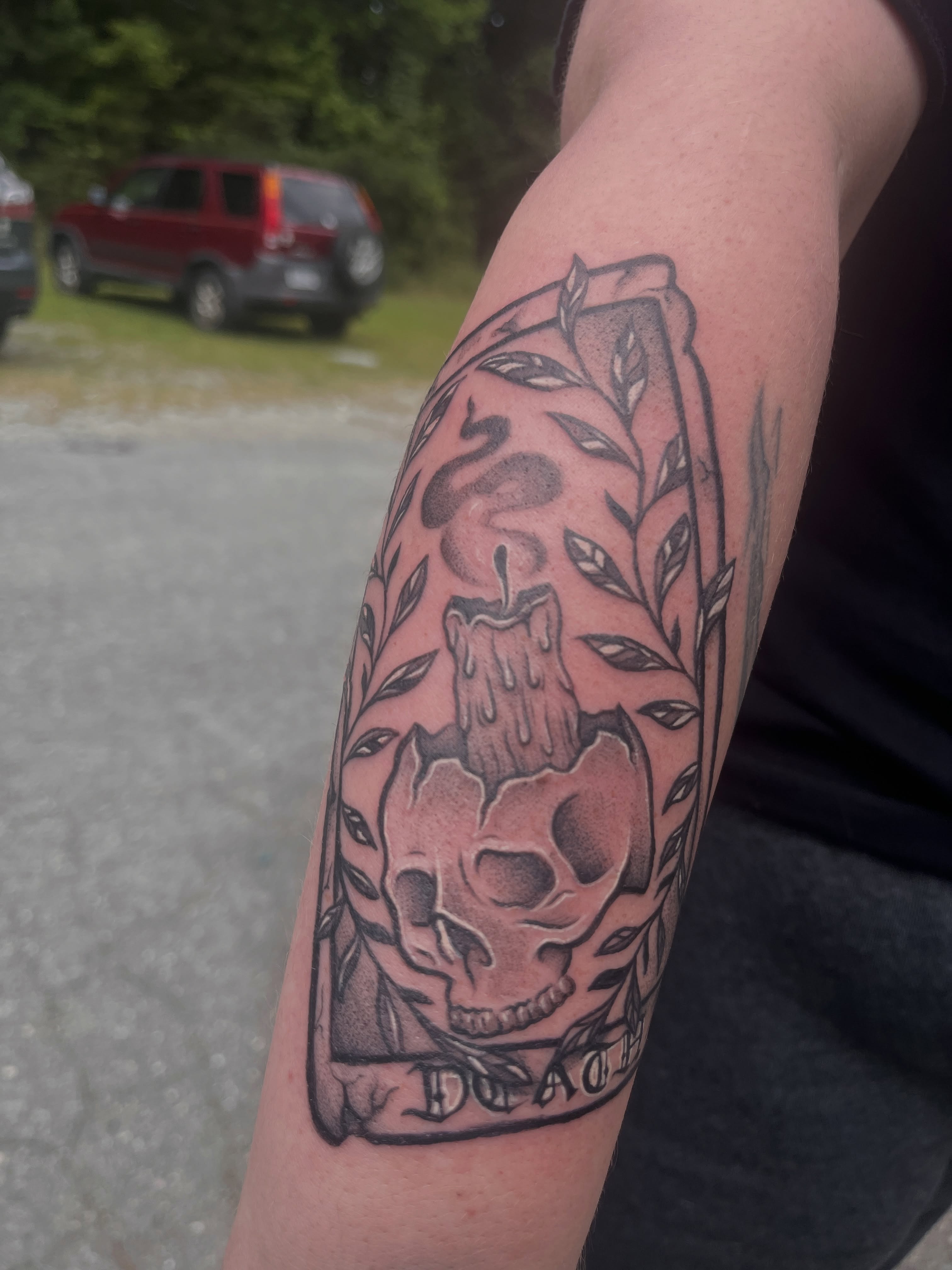 Tattoo by @anya.artistry.tattoos — black_and_grey, realism