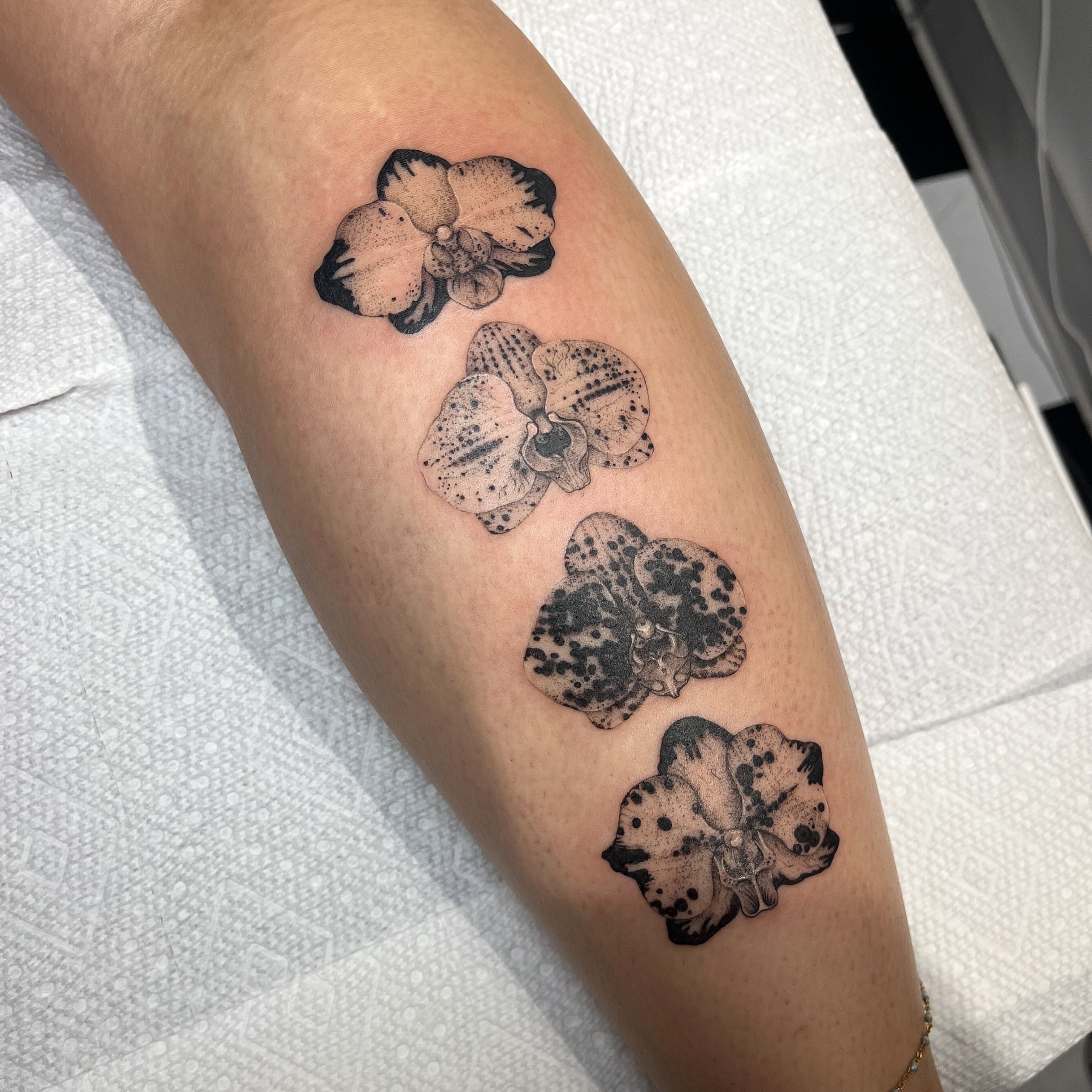 Tattoo by @aurtattoos — dotwork, realism