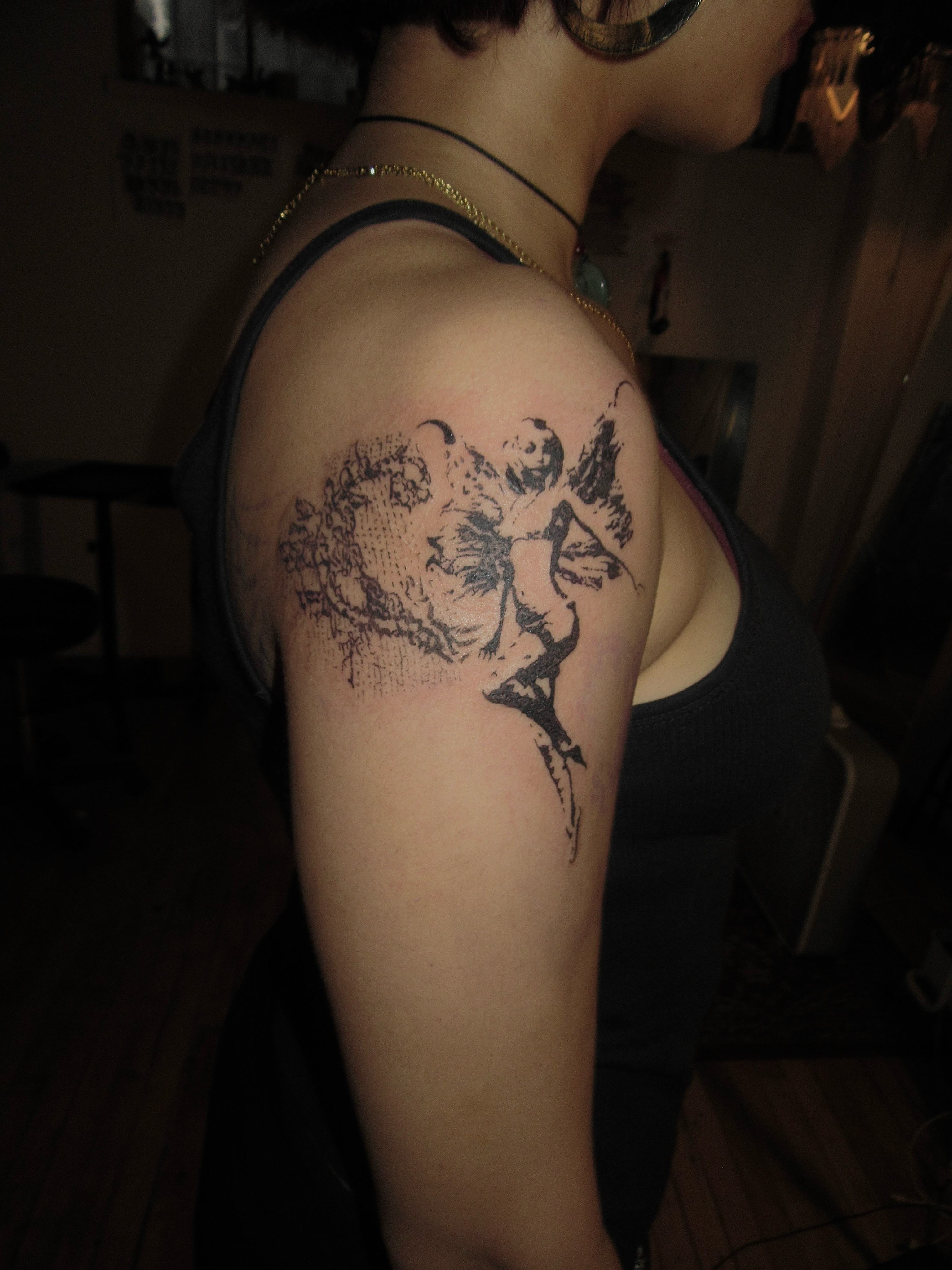 Tattoo by @sacer________ — black_and_grey, realism