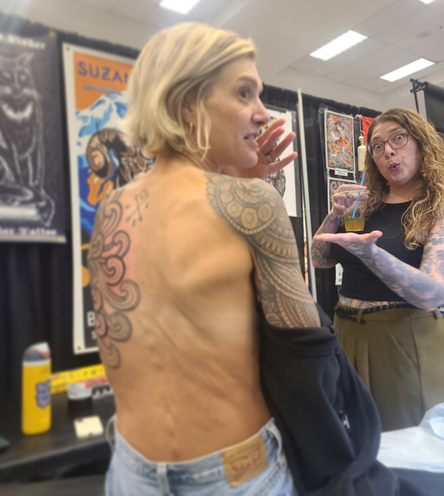 Tattoo by @suzannafisher — tribal