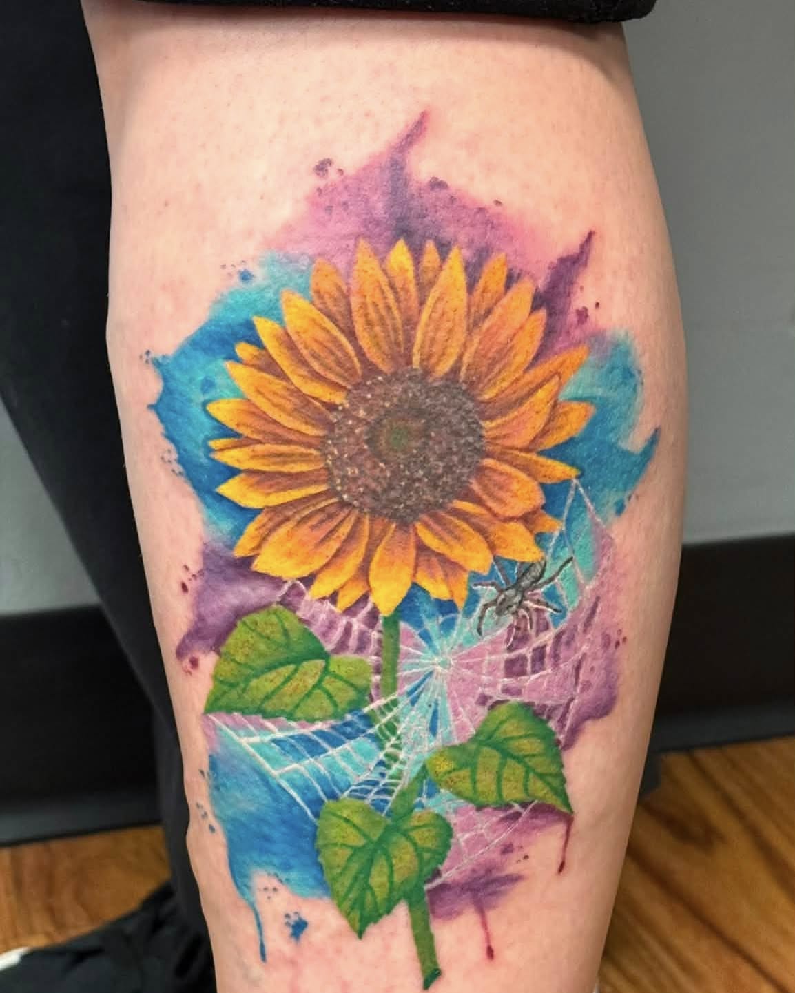 Tattoo by @ink.by.angel89 — watercolor