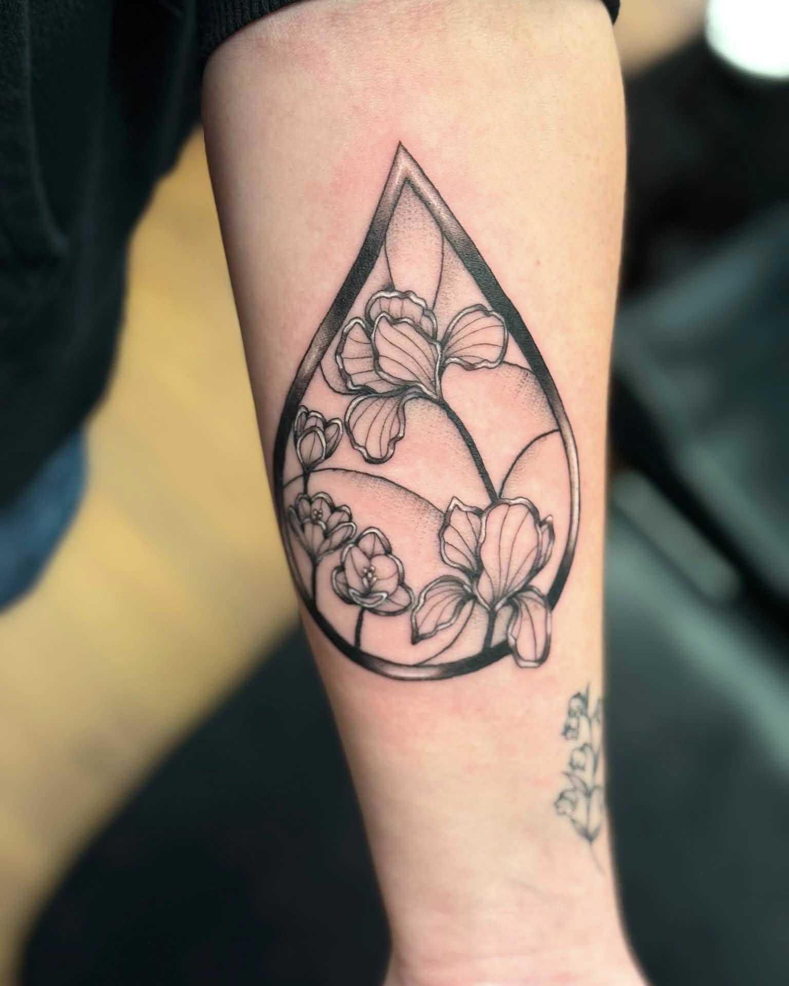 Tattoo by @ink.by.angel89 — black_and_grey