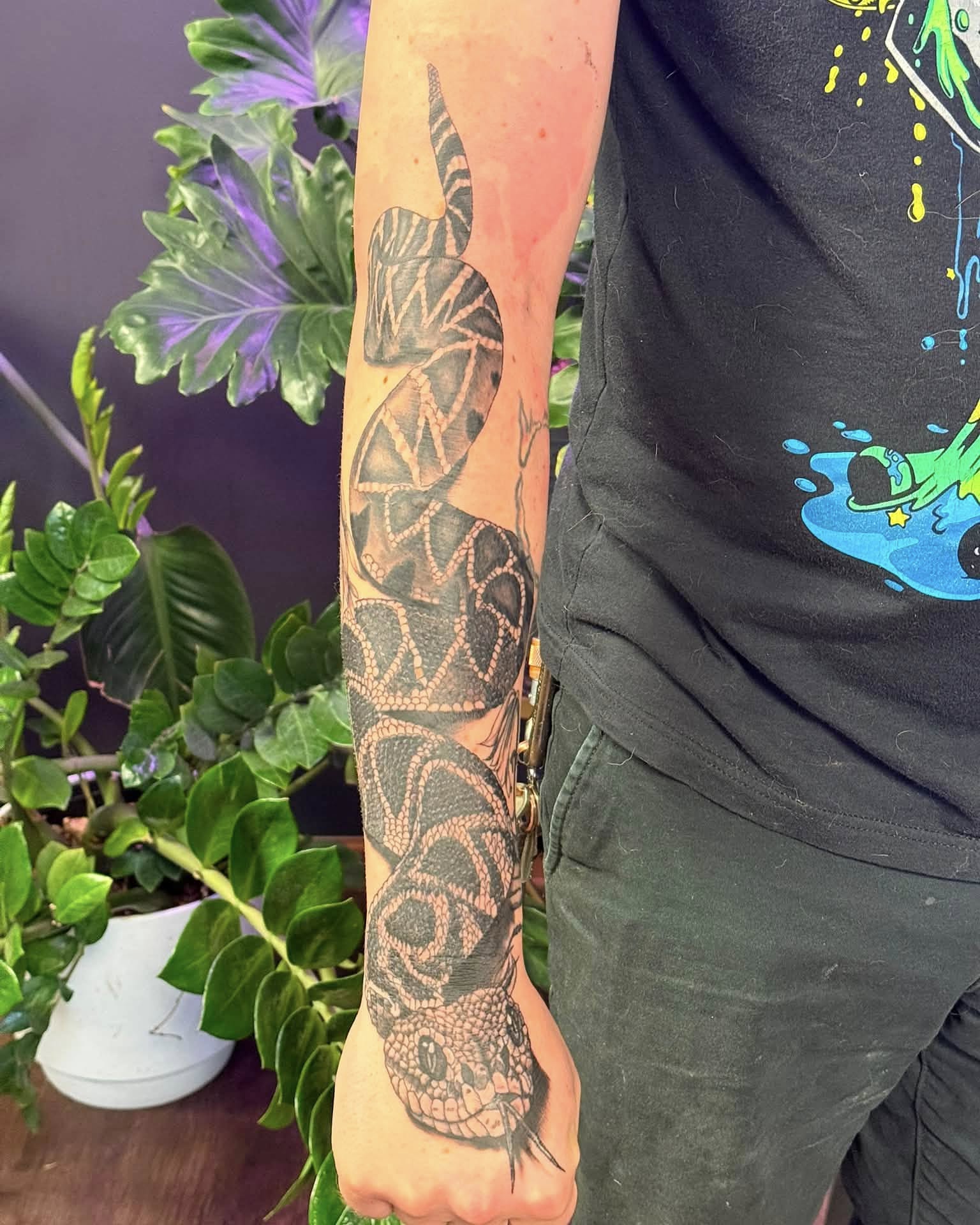 Tattoo by @ink.by.angel89 — dotwork, geometric