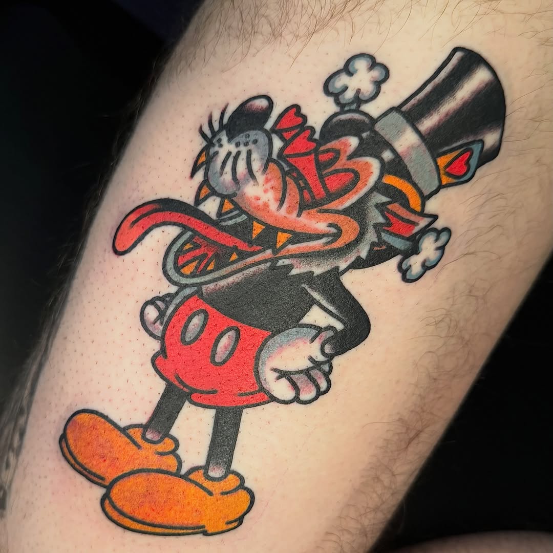 Tattoo by @nicholasgtattooer — american_traditional