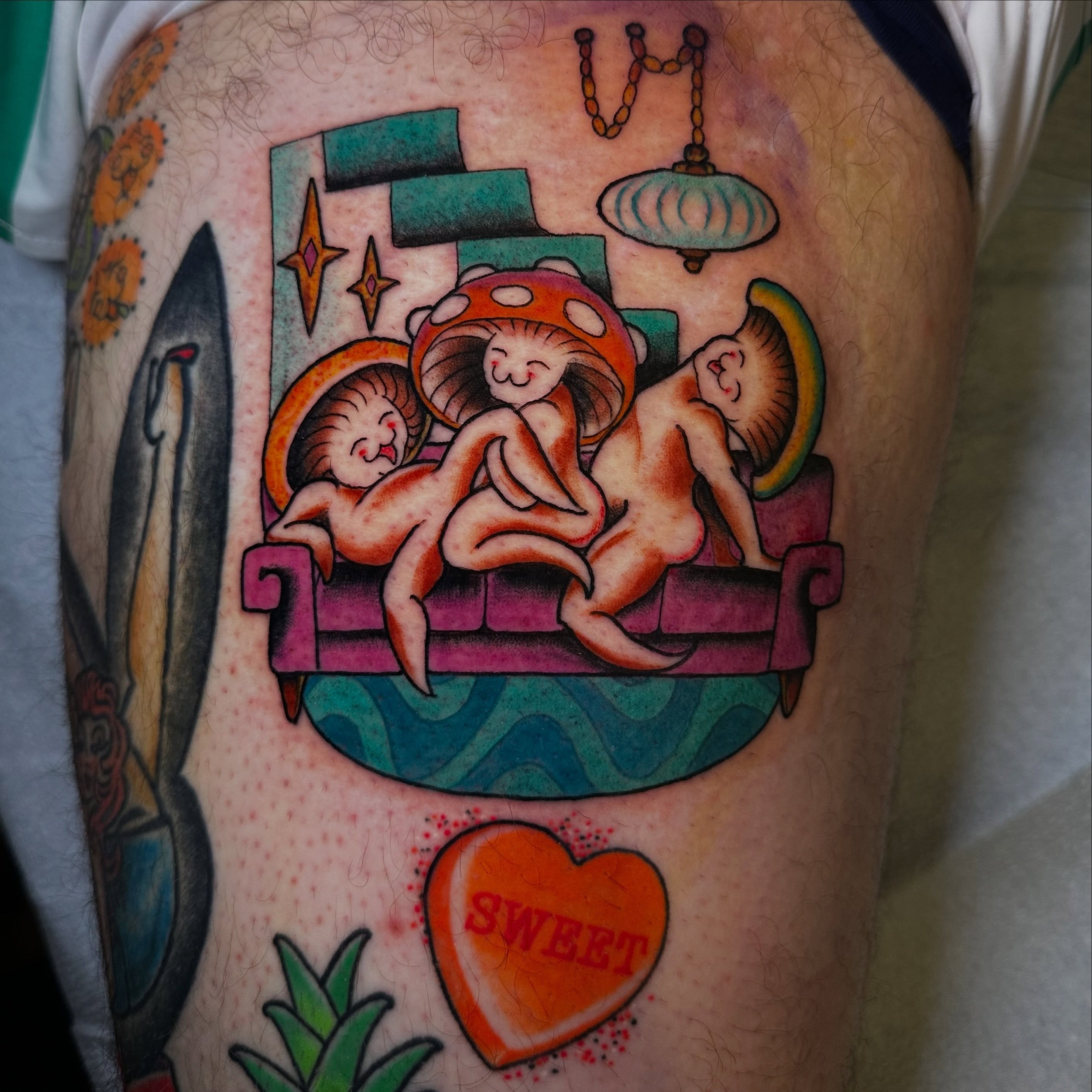 Tattoo by @callme.tvulture — american_traditional