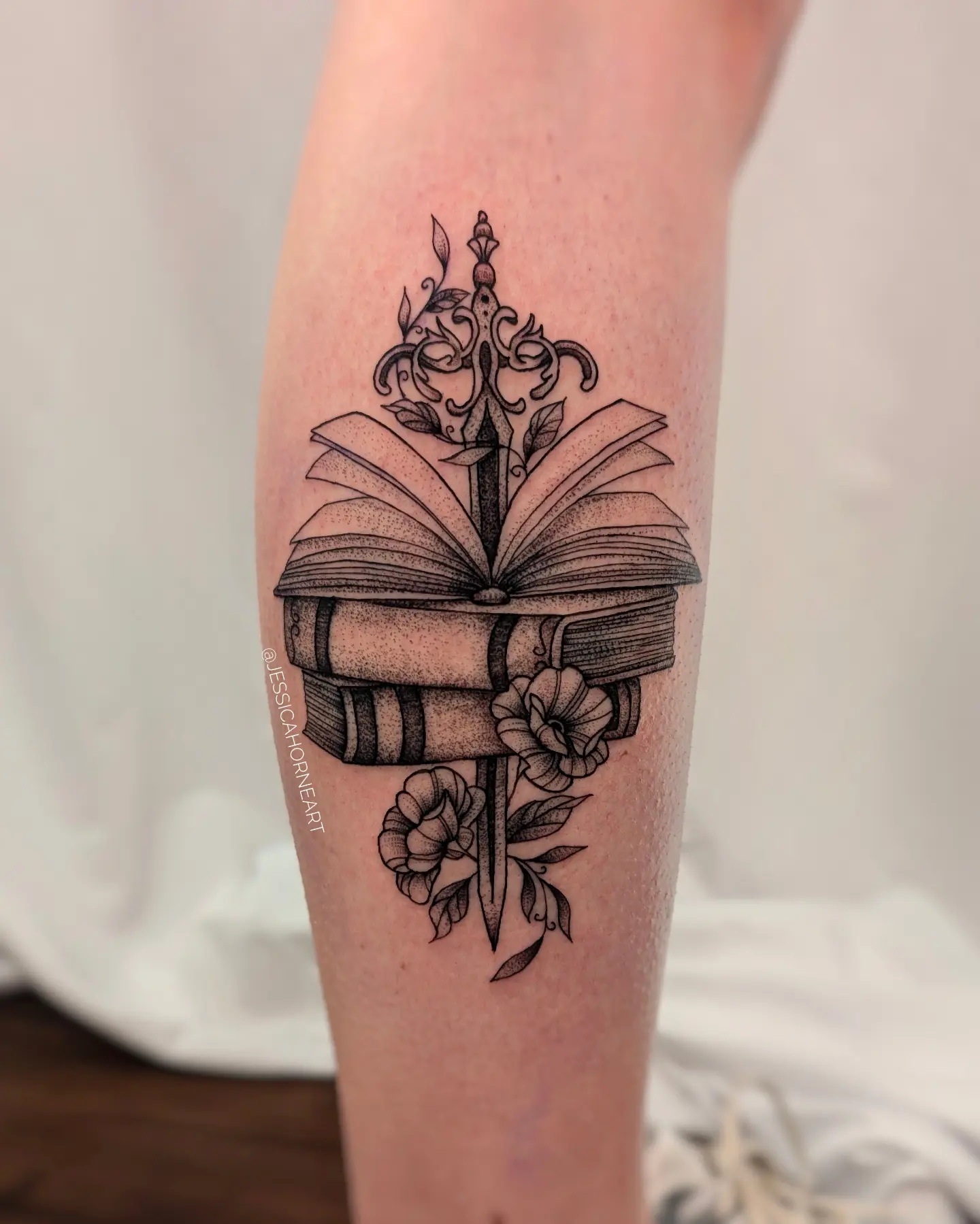 Tattoo by @jessicahorneart β dotwork, ornamental