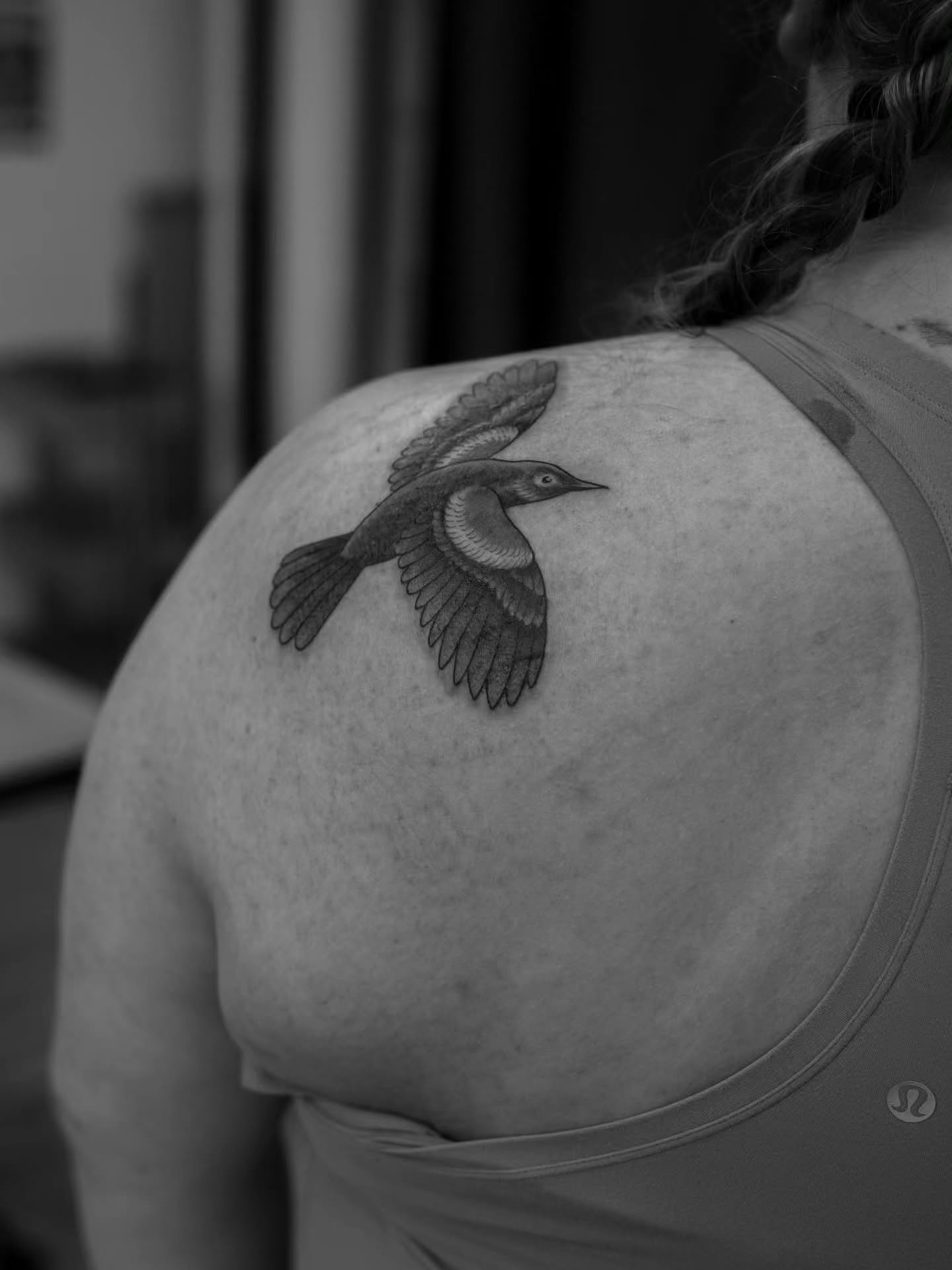 Tattoo by @bramadey — black_and_grey
