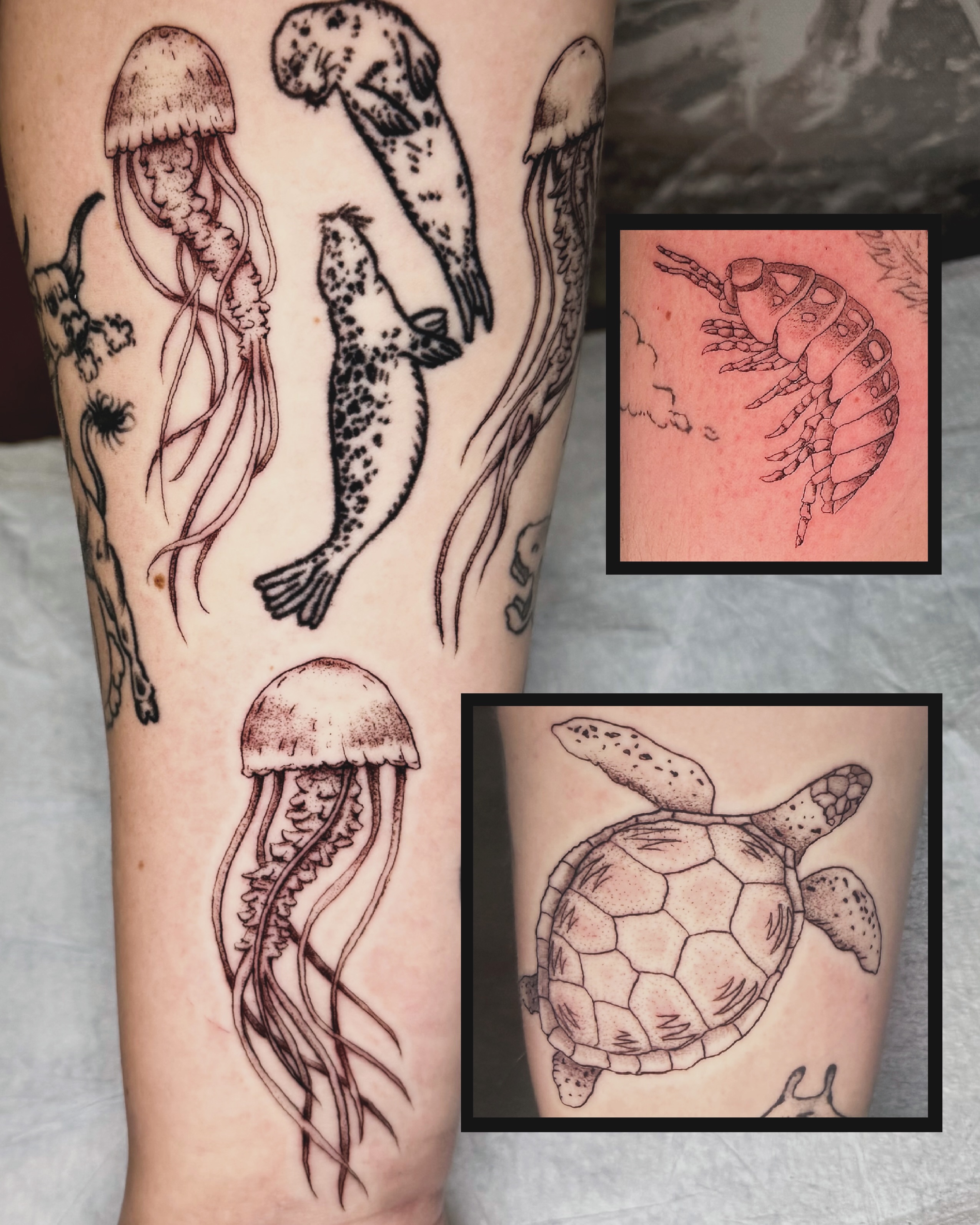 Tattoo by @noahvincenttattoo β black_and_grey
