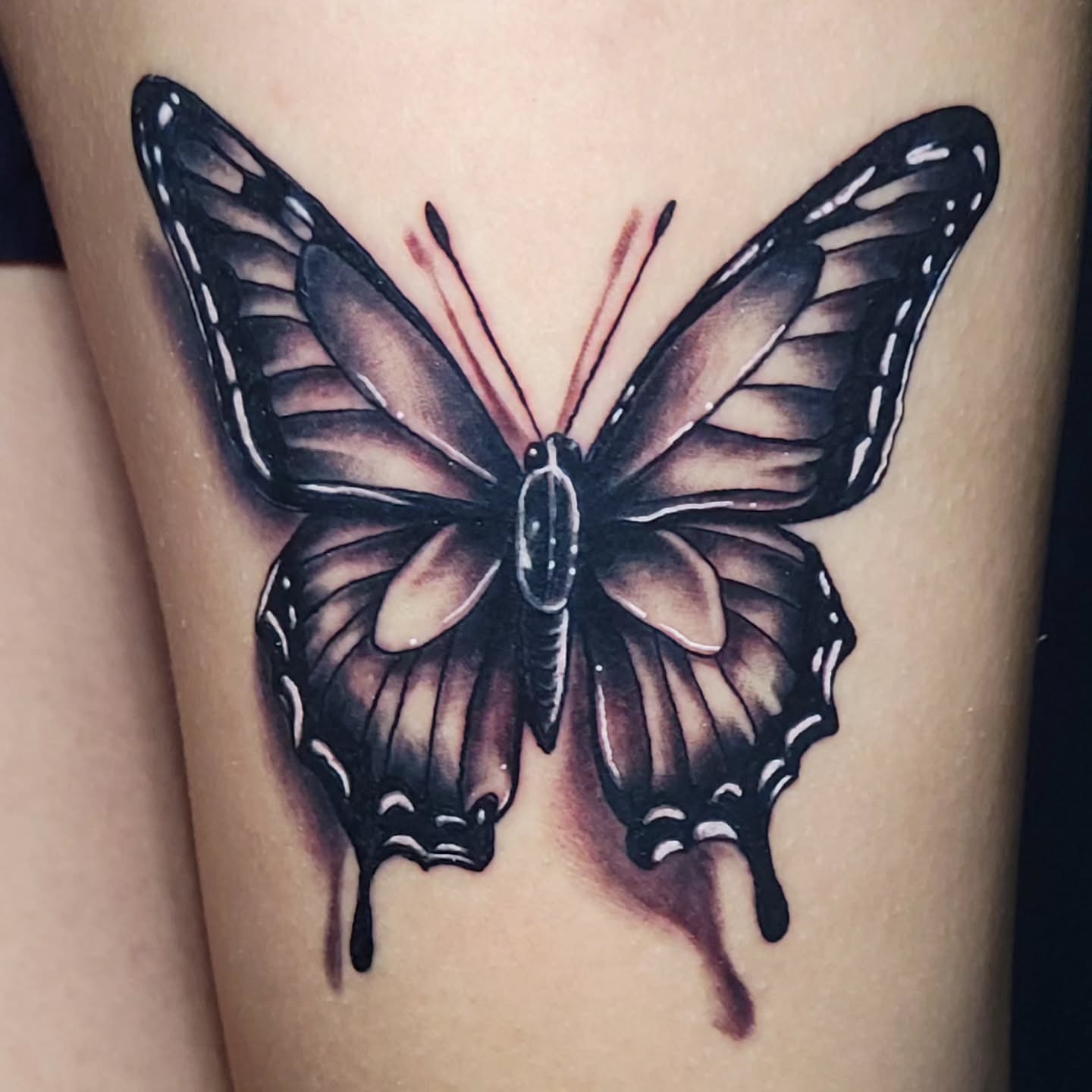 Tattoo by @chicom4l — realism, dark_realism