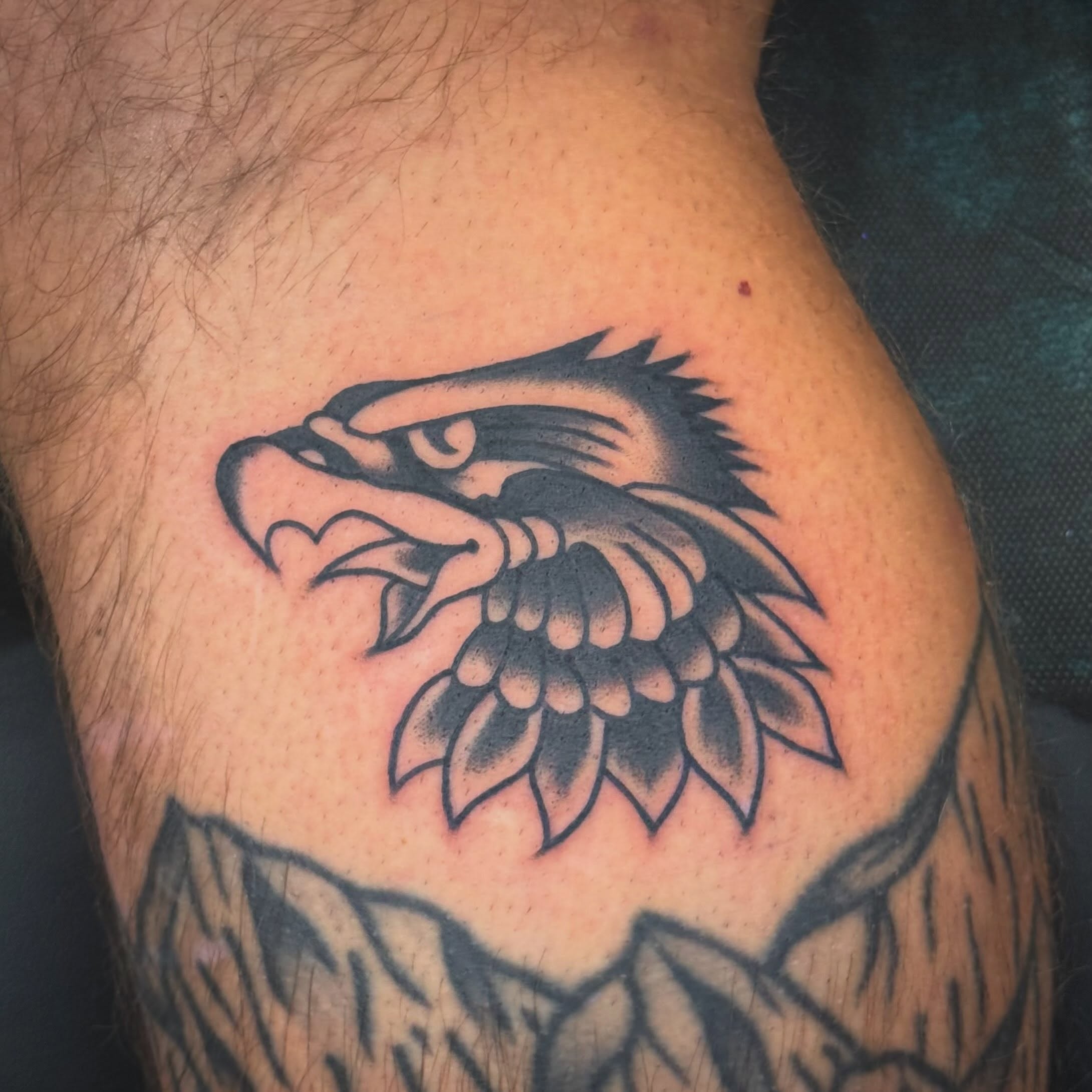 Tattoo by @jordytattsyou — black_and_grey