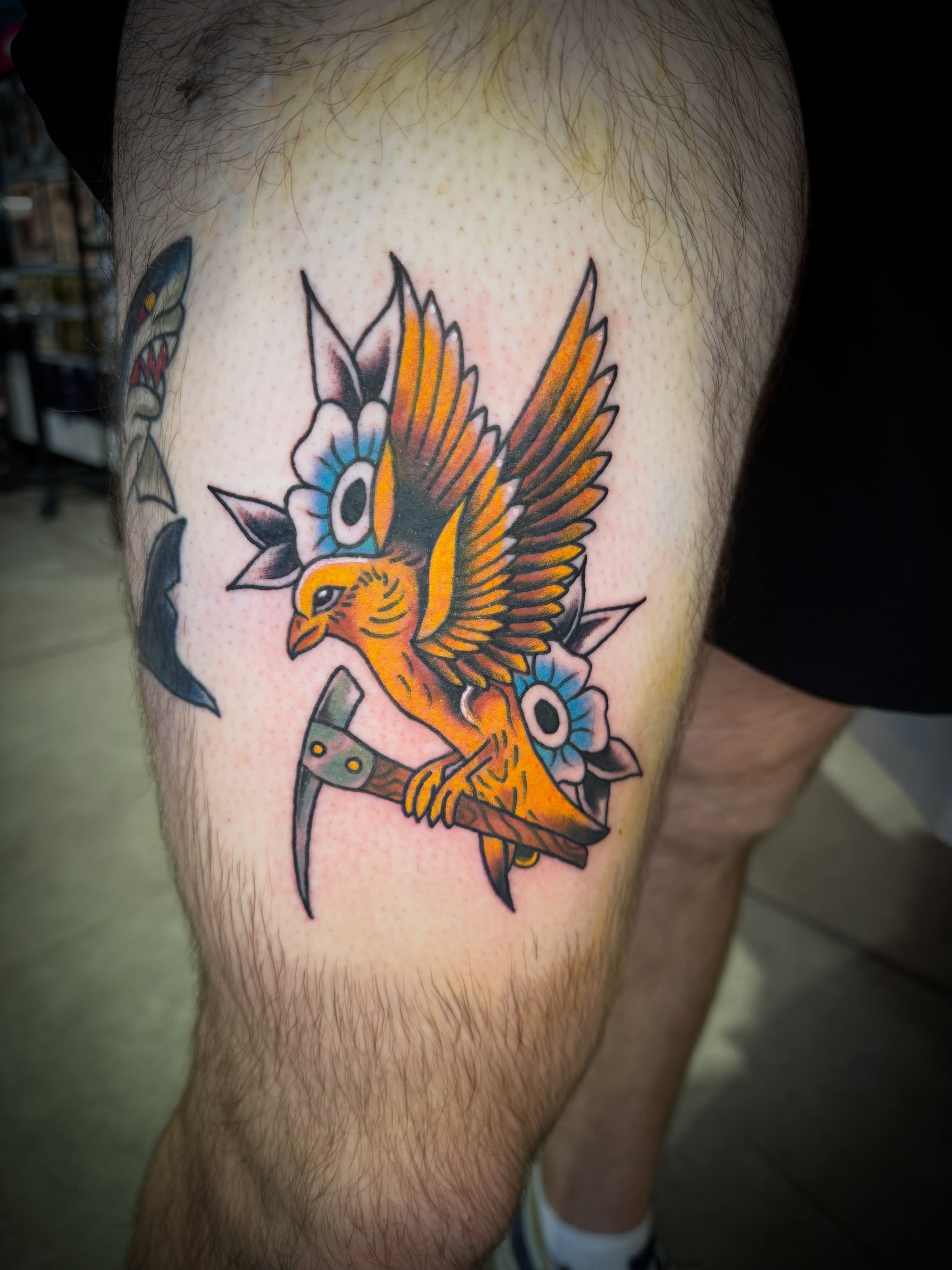 Tattoo by @pokeyvixen — american_traditional