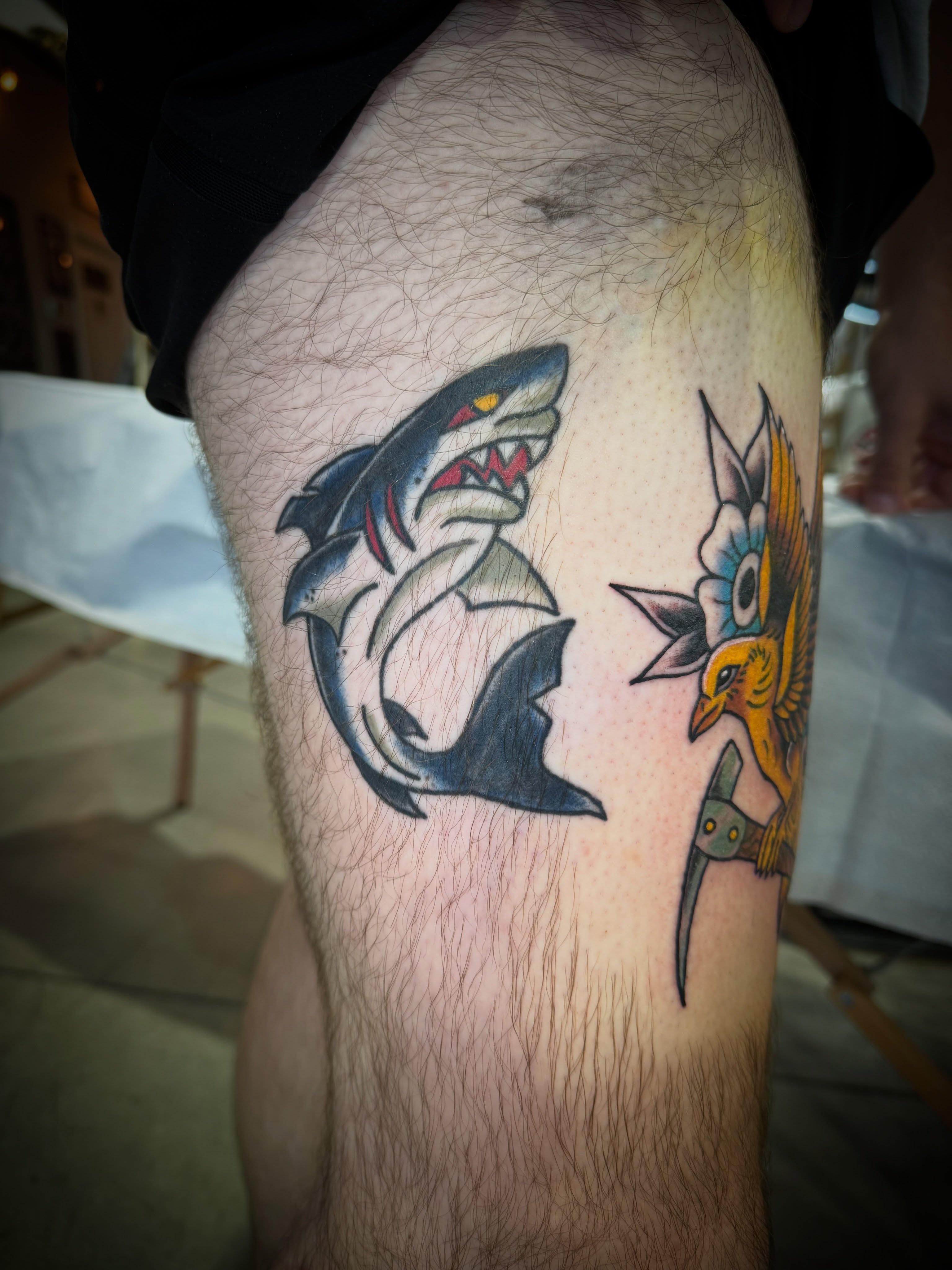 Tattoo by @pokeyvixen — american_traditional