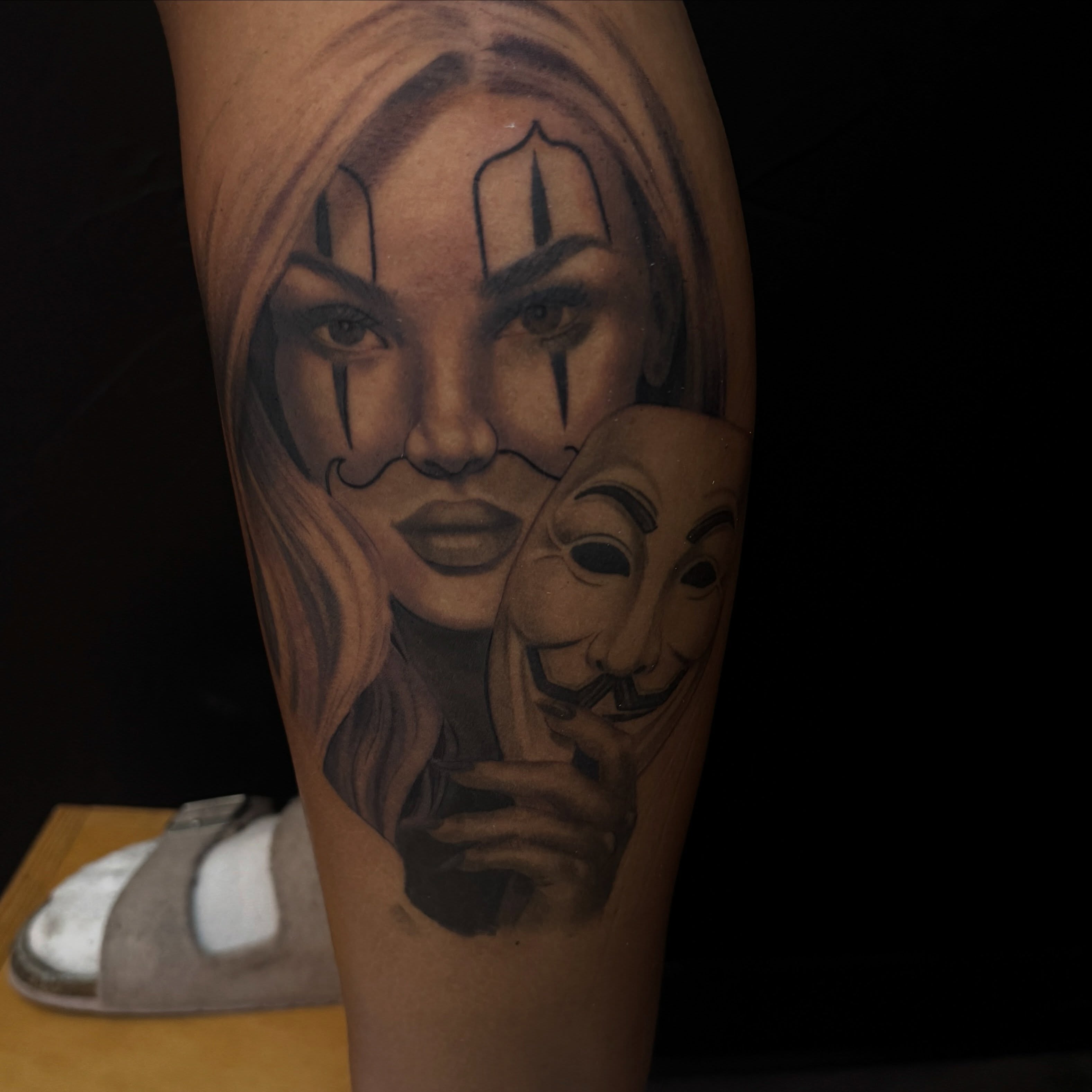 Tattoo by @elian.tattoos — realism, black_and_grey