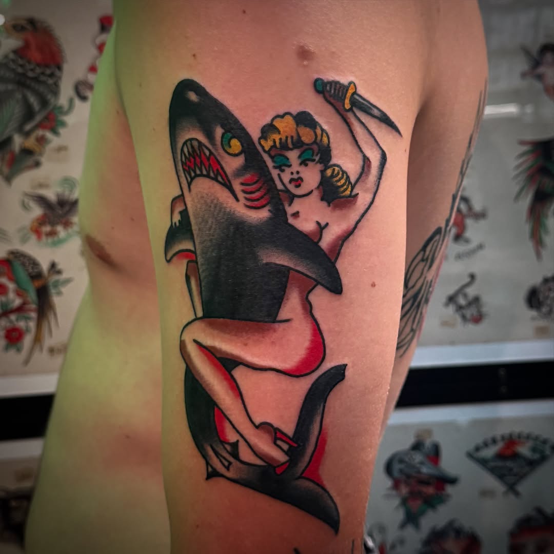 Tattoo by @eriksheppardtattoo — american_traditional