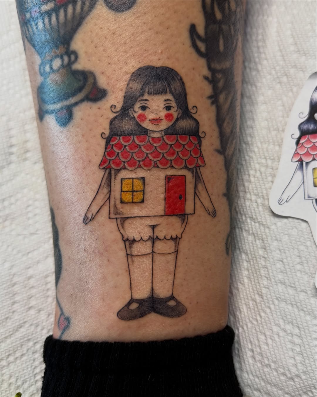 Tattoo by @capricornpokes — illustrative