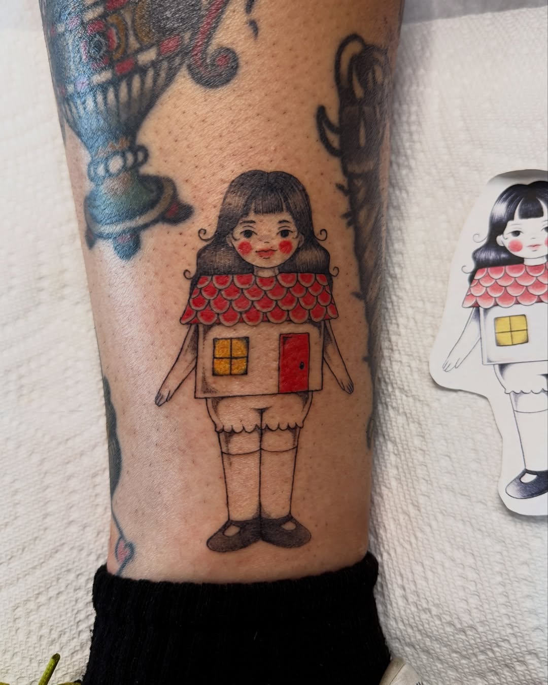 Tattoo by @capricornpokes — illustrative