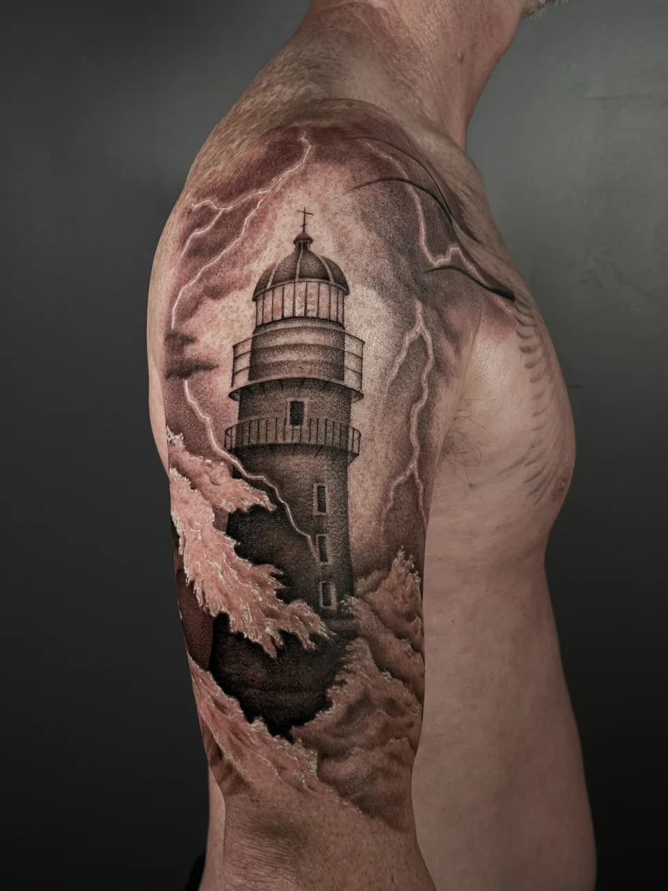 Tattoo by @fineartunbound โ realism, black_and_grey