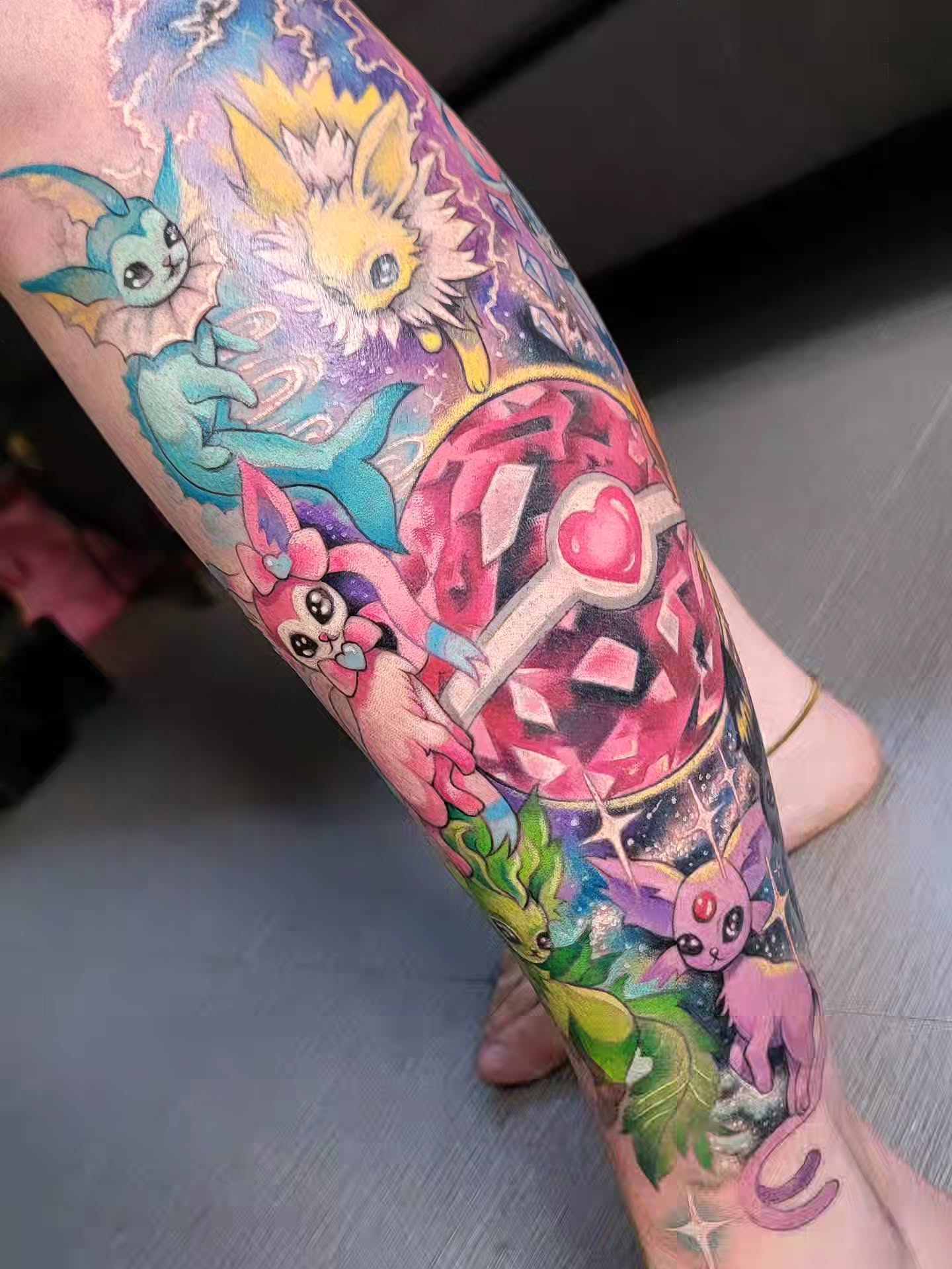 Tattoo by @kerryfairytattoos β anime
