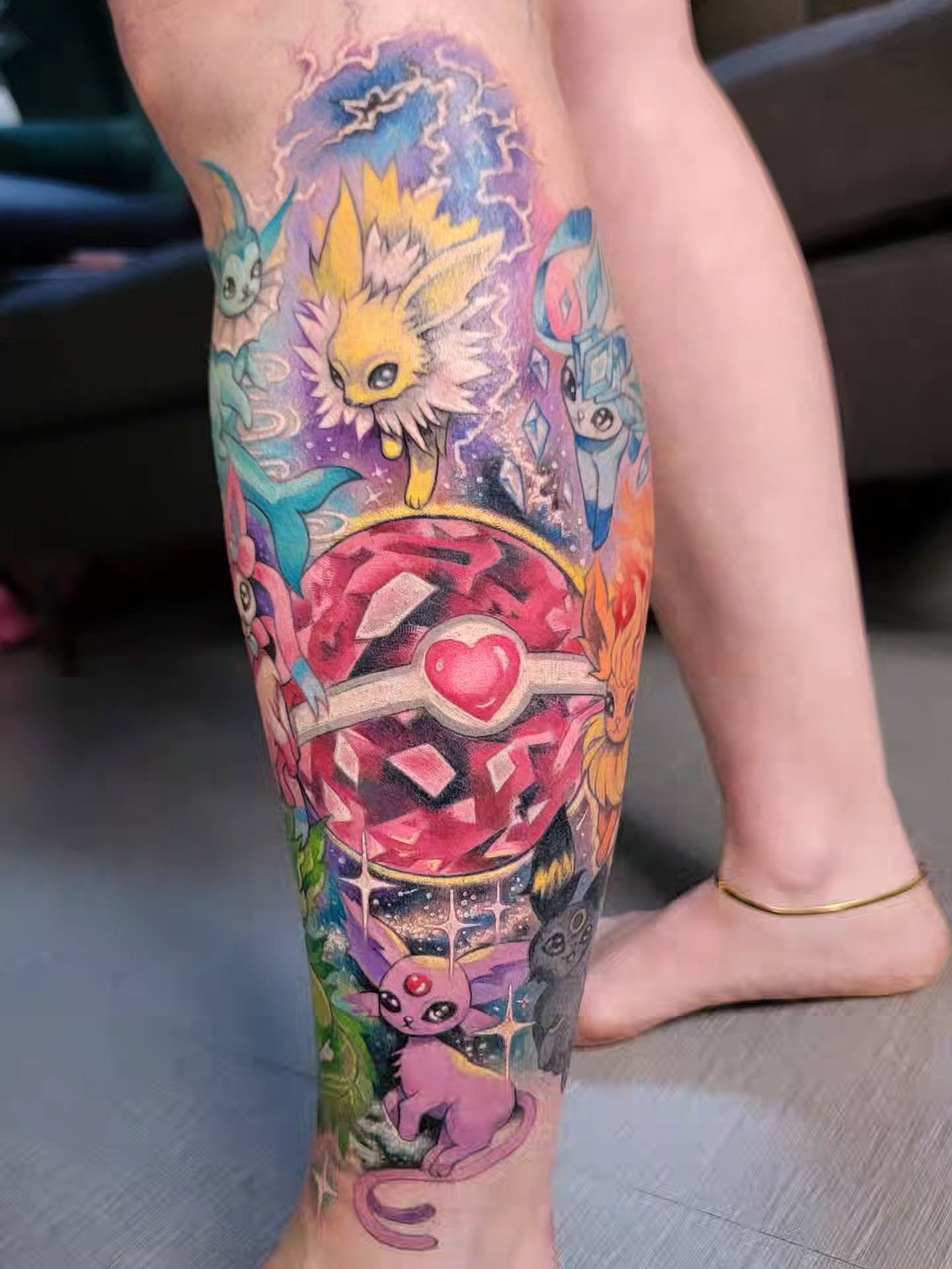 Tattoo by @kerryfairytattoos β anime, dotwork