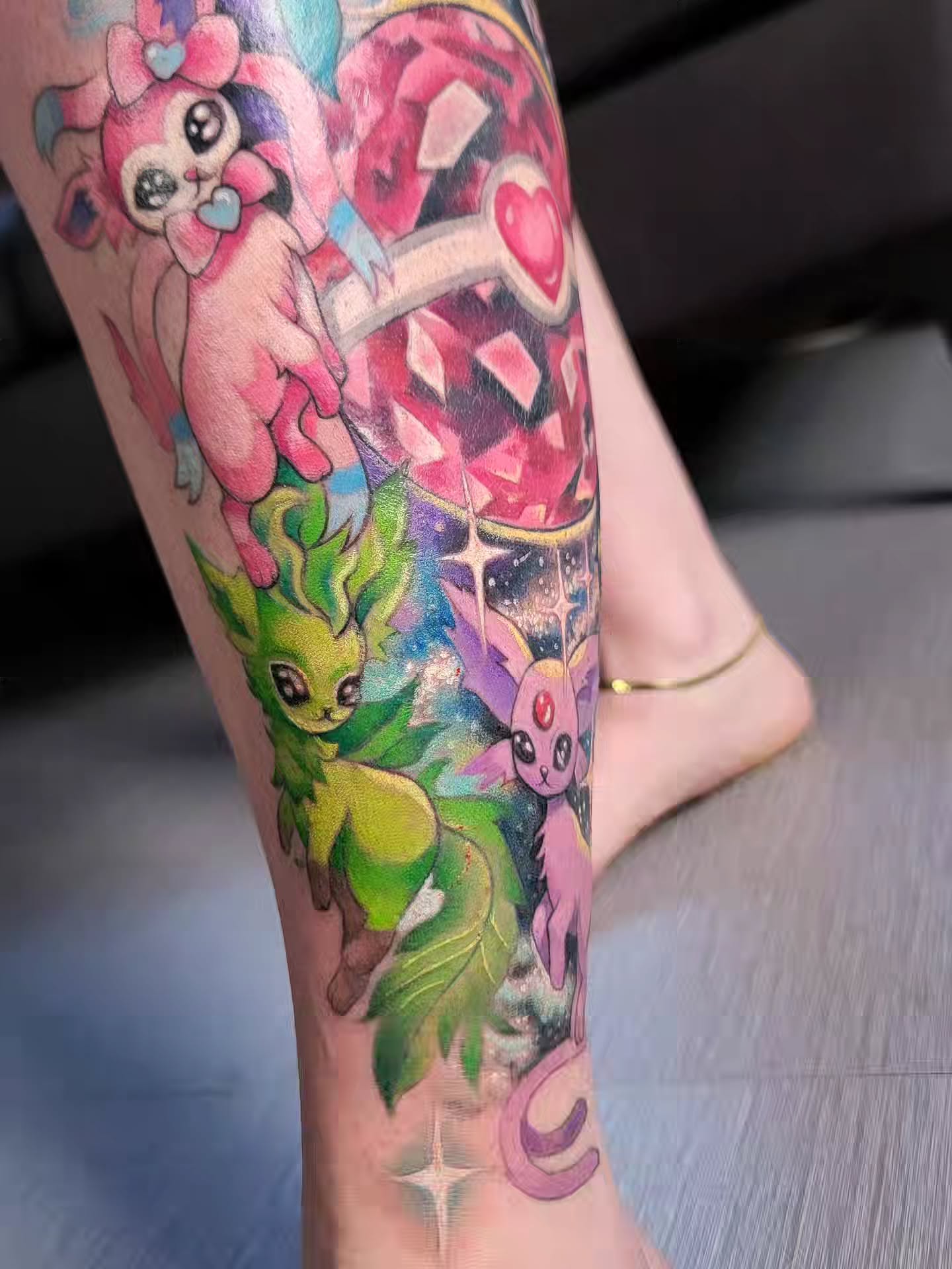 Tattoo by @kerryfairytattoos β new_school, anime