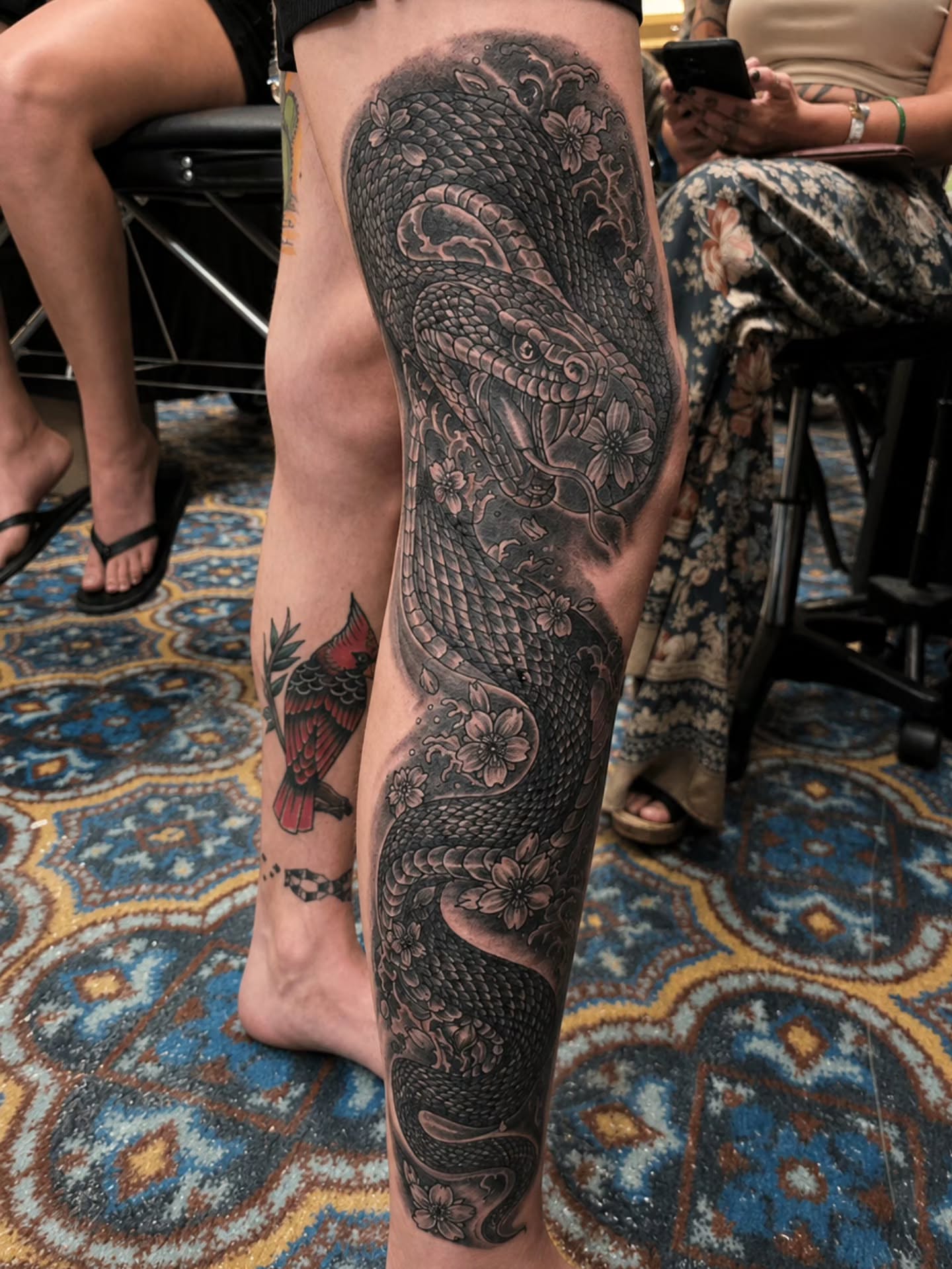 Tattoo by @noochtattoos — black_and_grey, realism