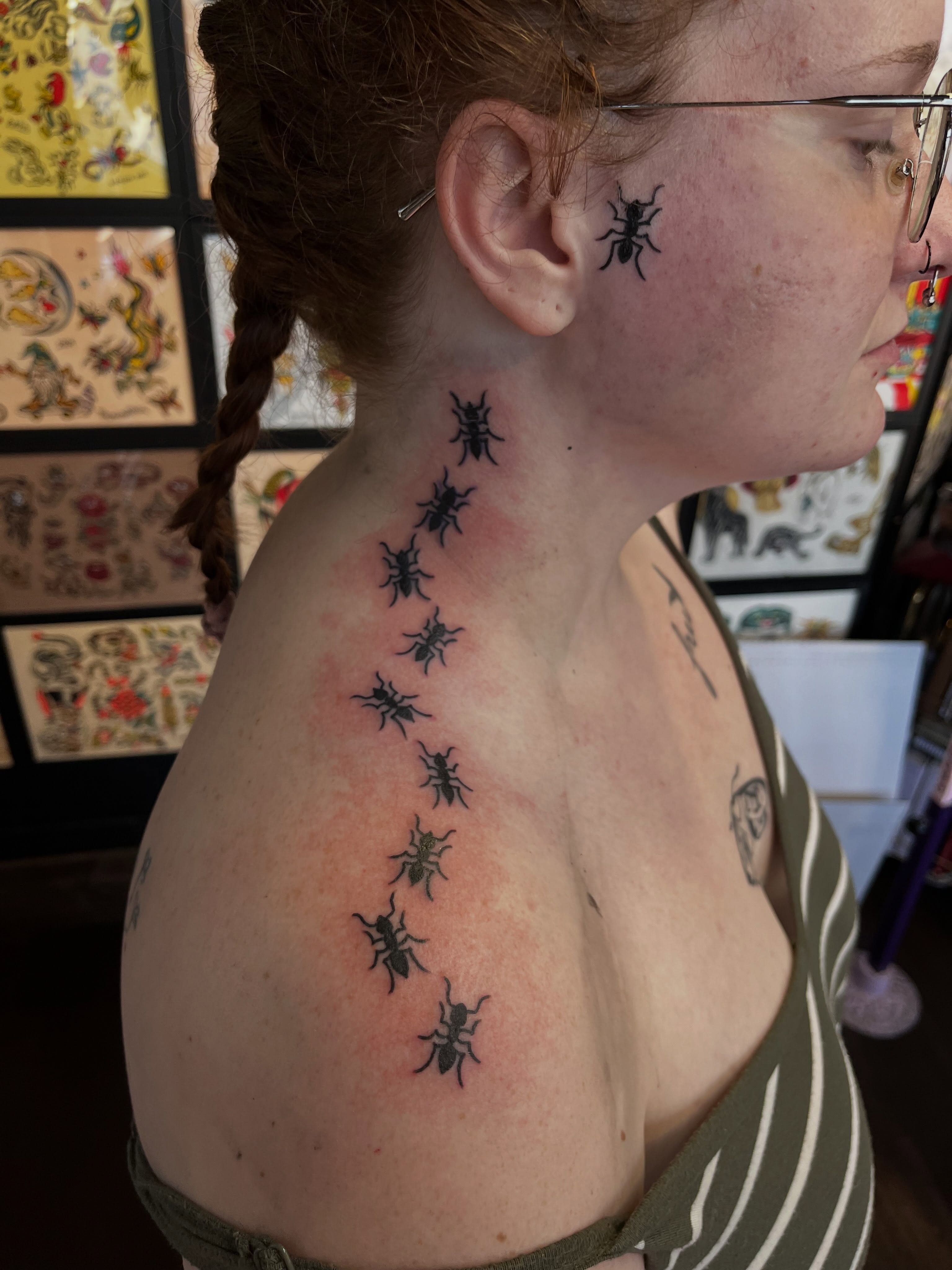 Tattoo by @diamonddavetats — black_and_grey