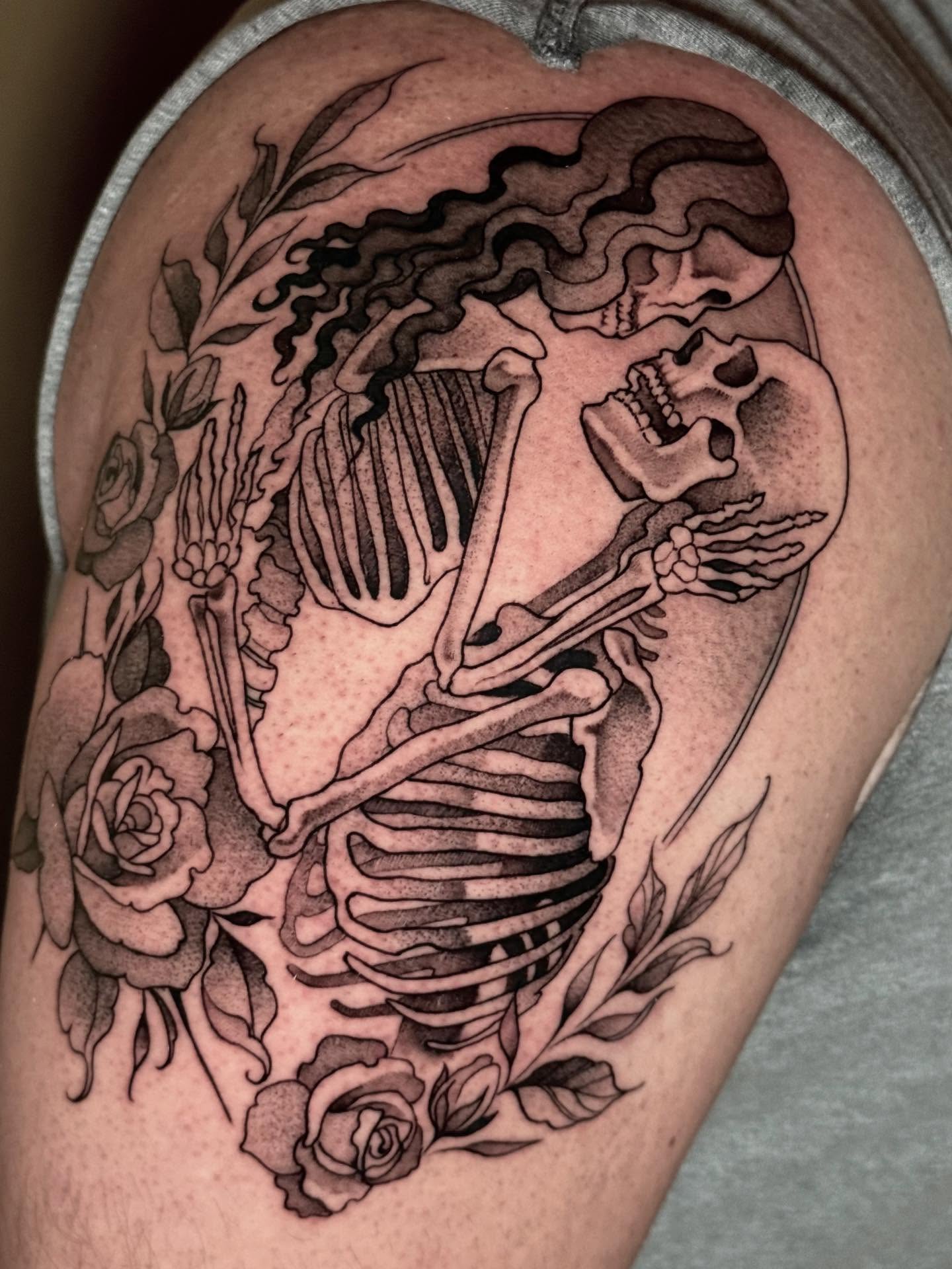Tattoo by @mad_s_ink — black_and_grey