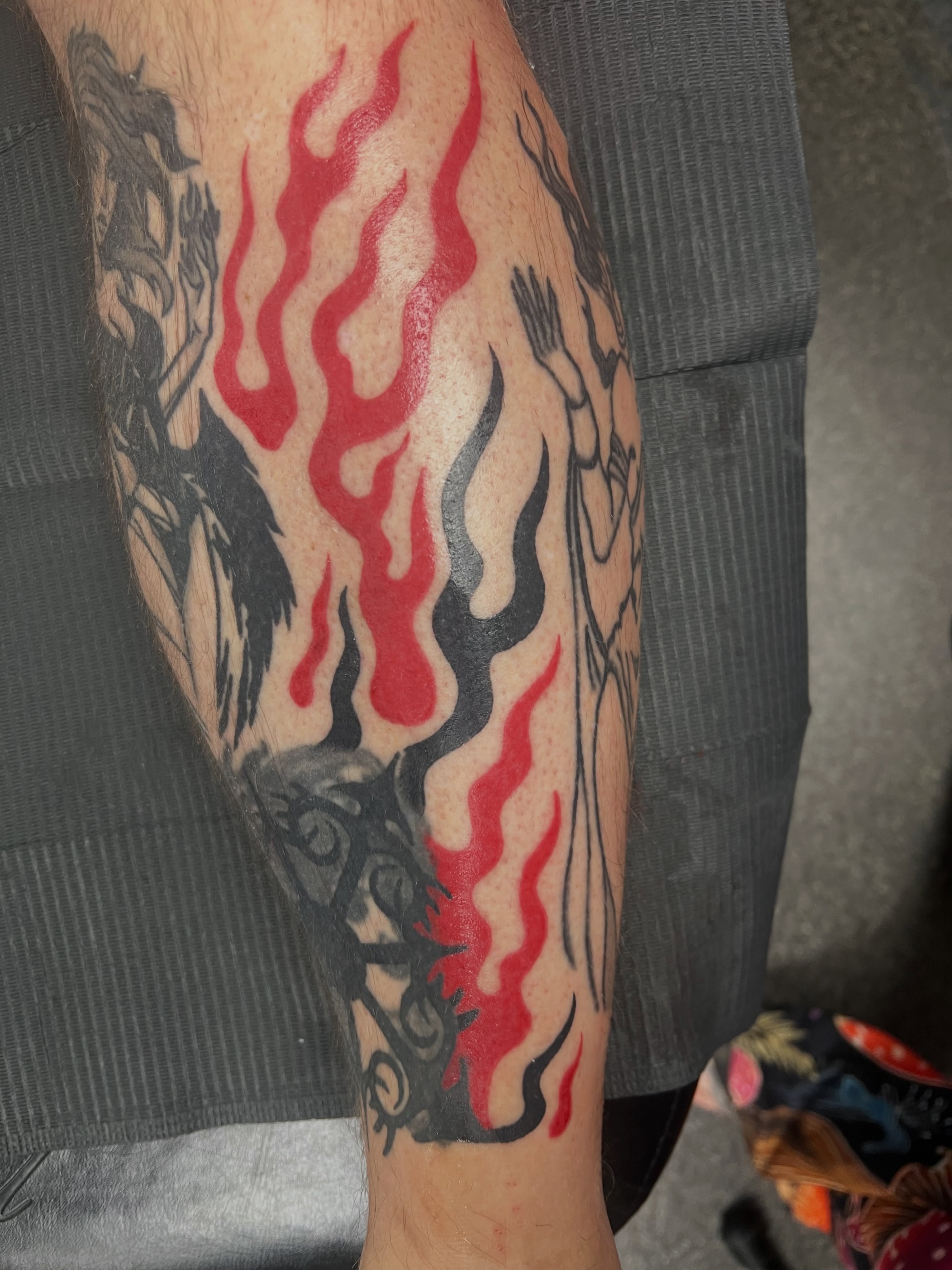 Tattoo by @natalies_tatties — neo_traditional, black_and_grey