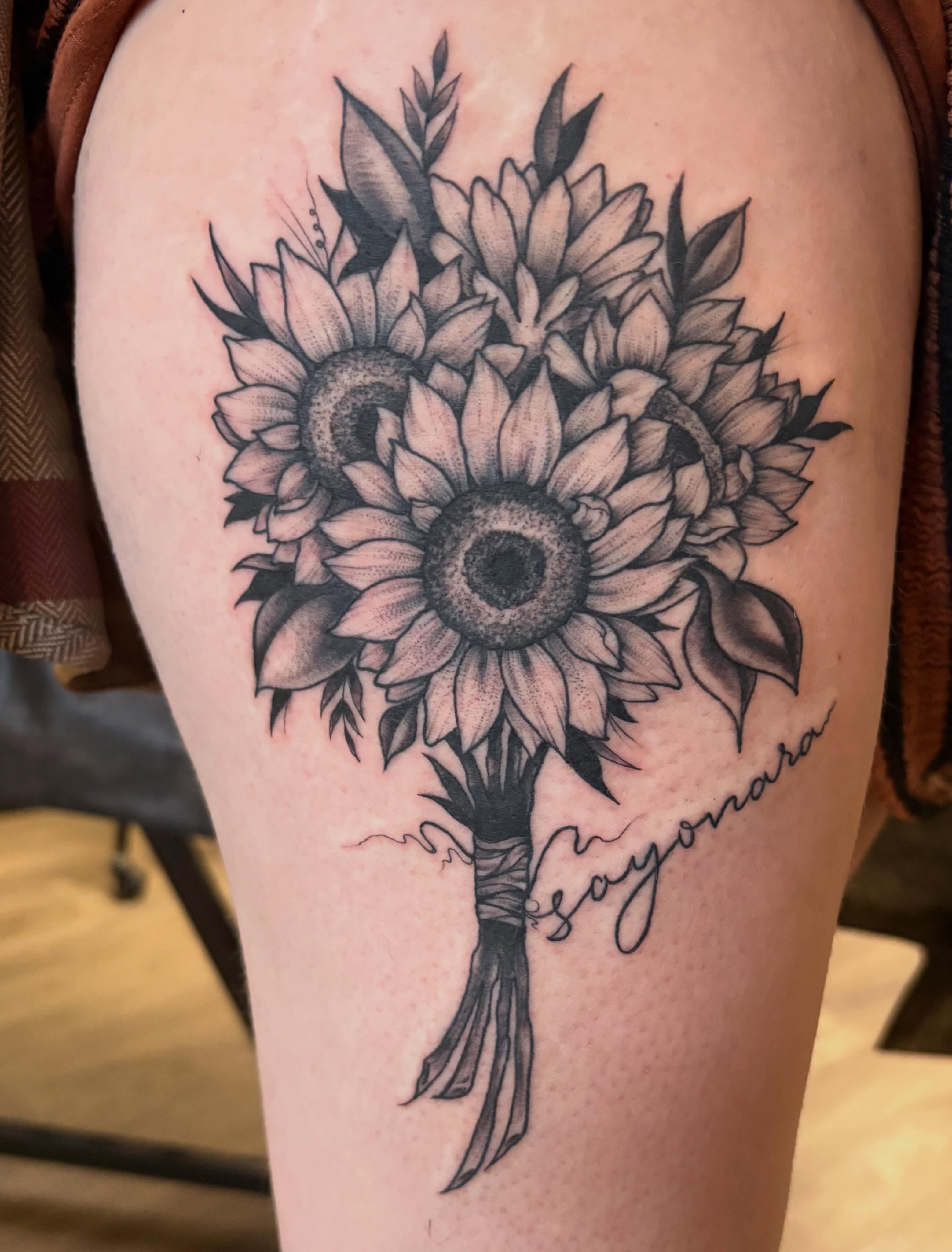 Tattoo by @katecooktattoos — dotwork, realism