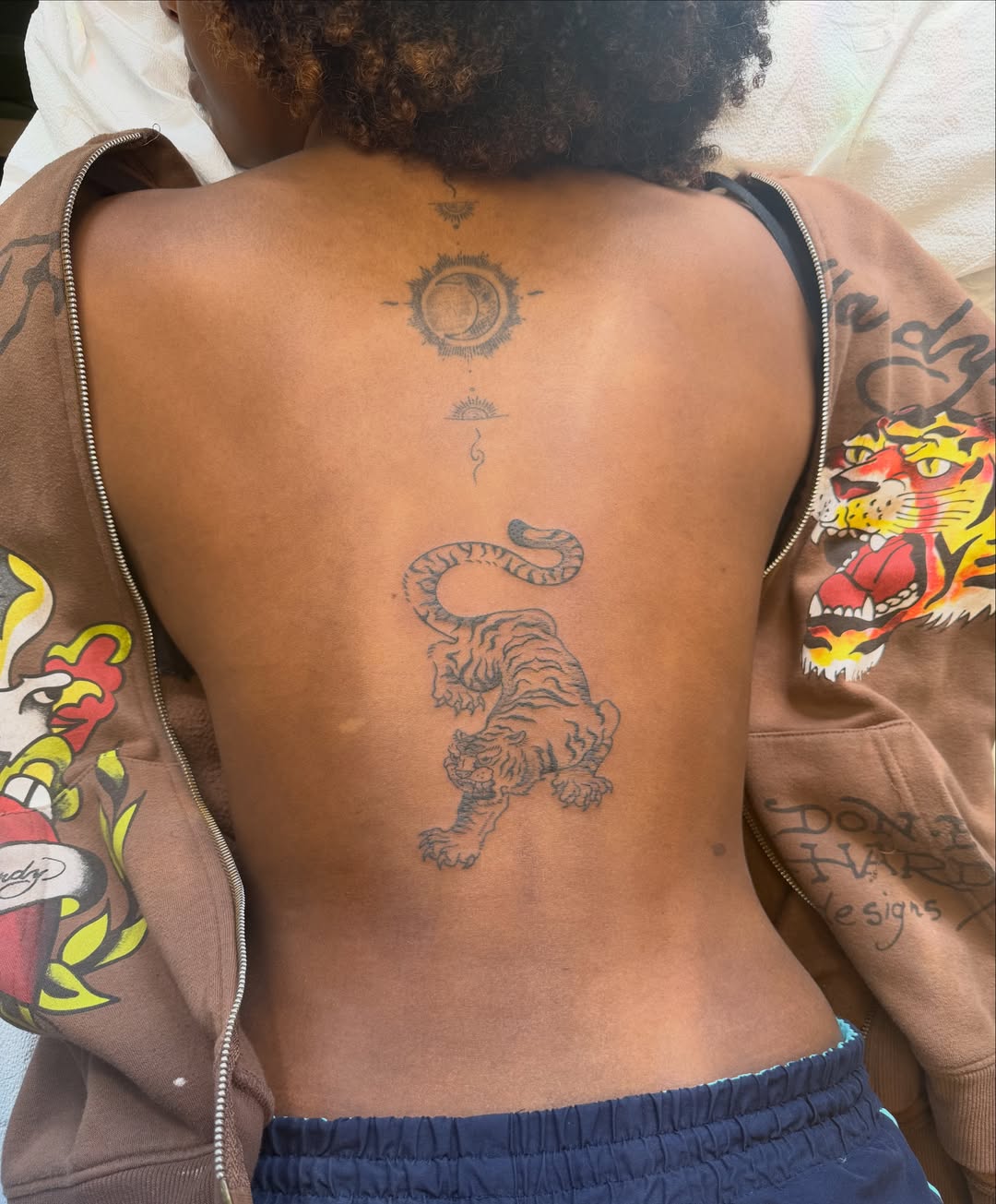 Tattoo by @fleabagtattoos — black_and_grey