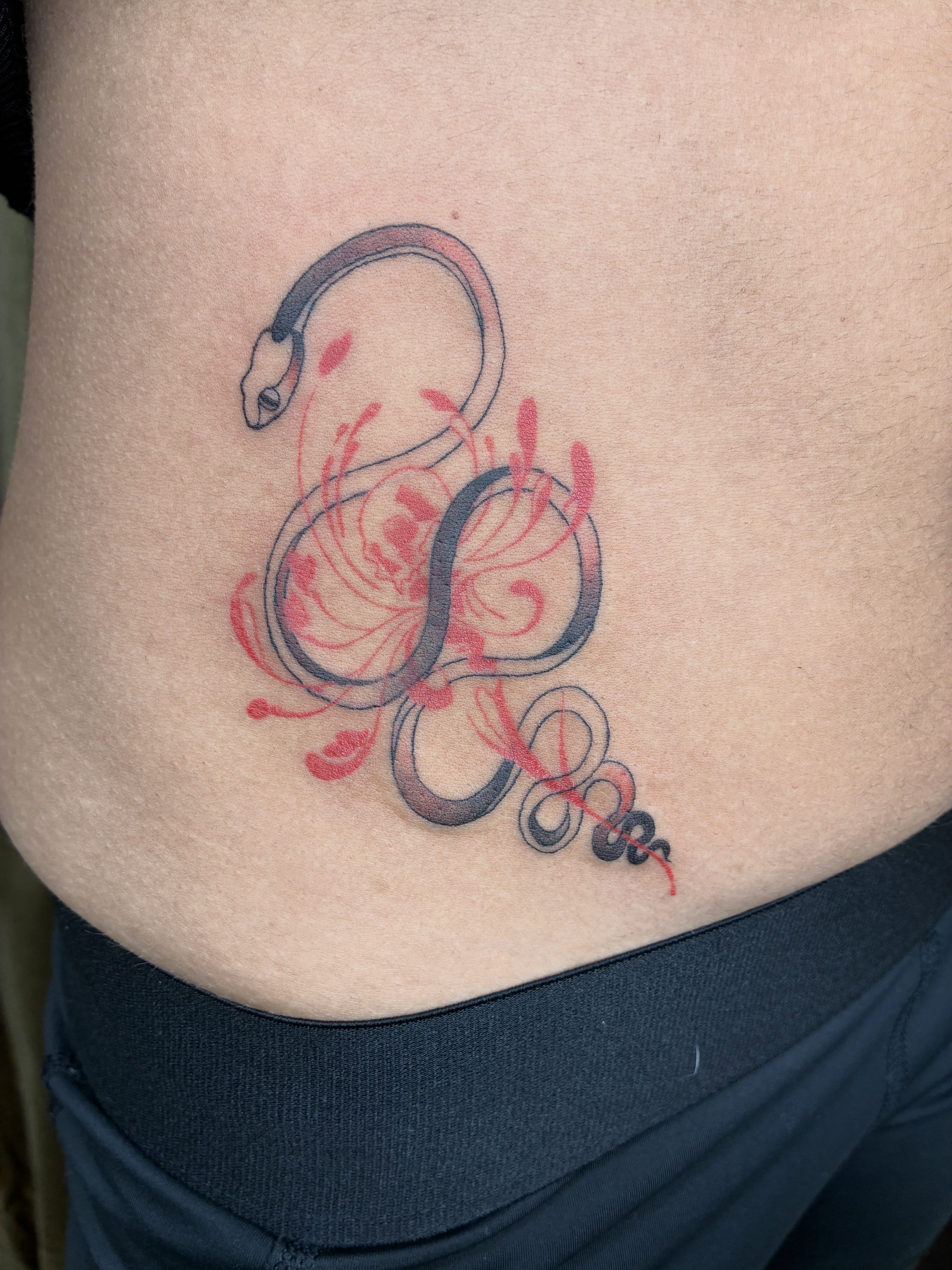 Tattoo by @jellyfishx_ink โ new_school, watercolor