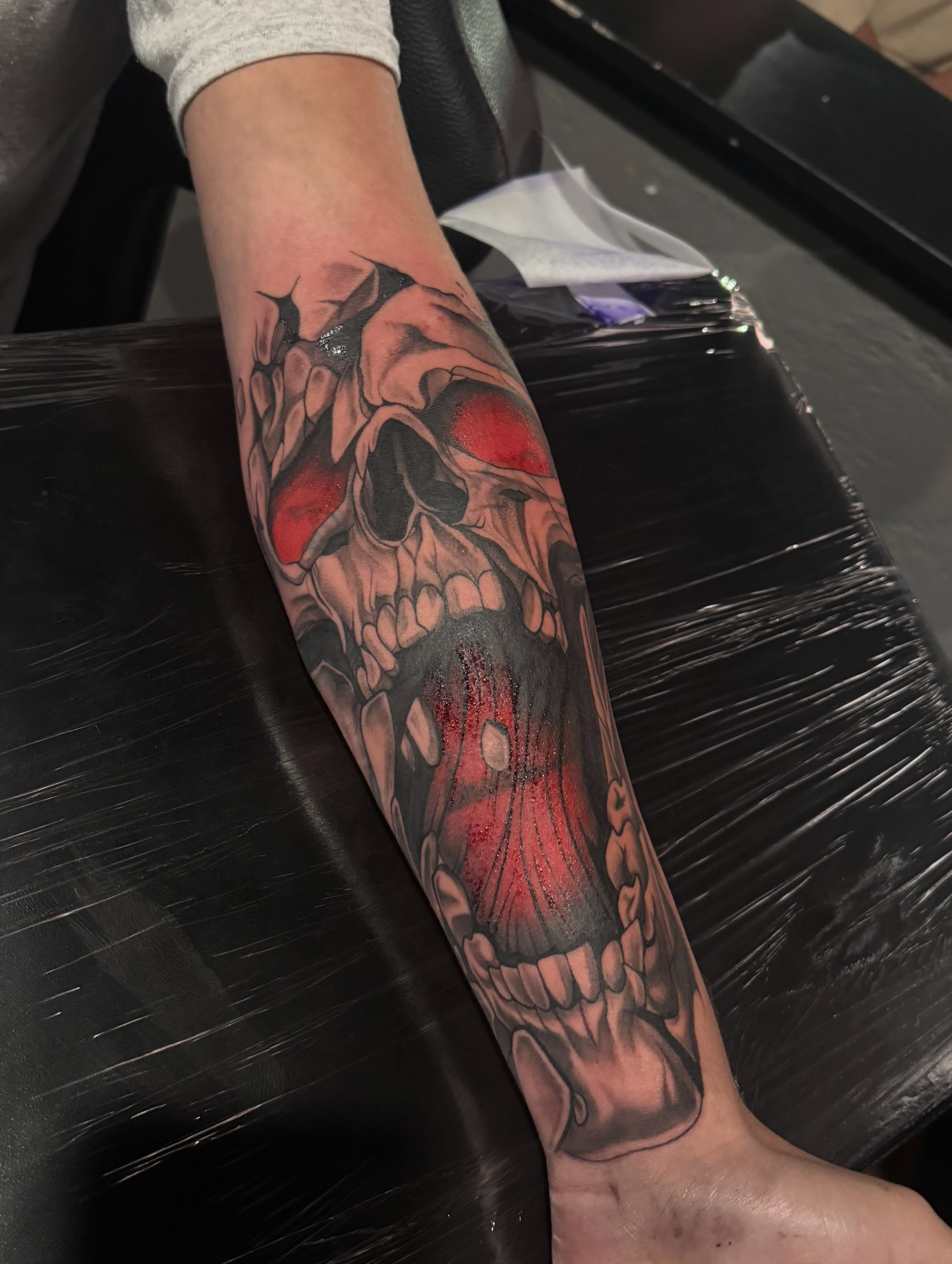 Tattoo by @inkbyj2 — realism, dark_realism