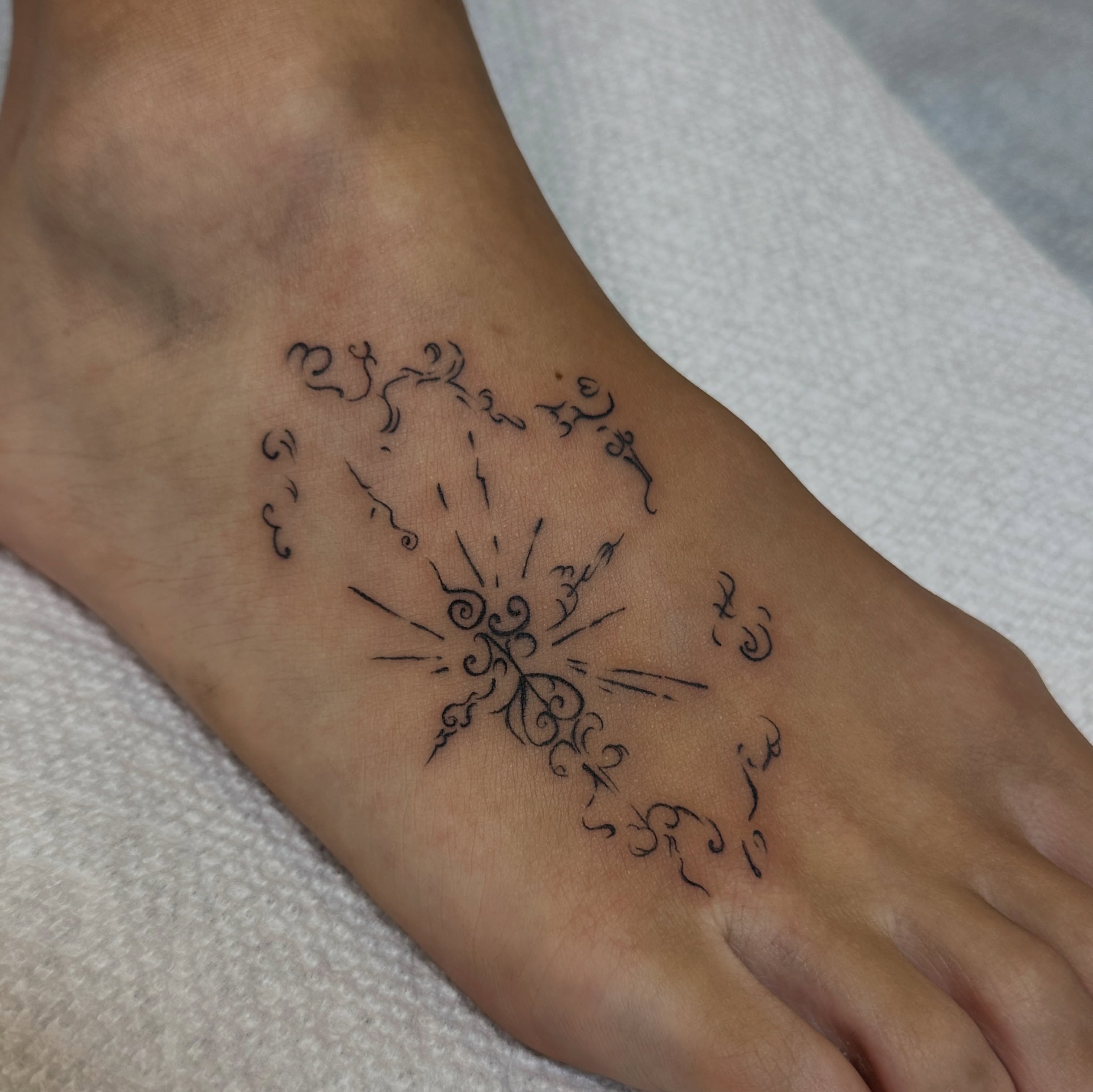 Tattoo by @gnarlaur_tattoos — black_and_grey