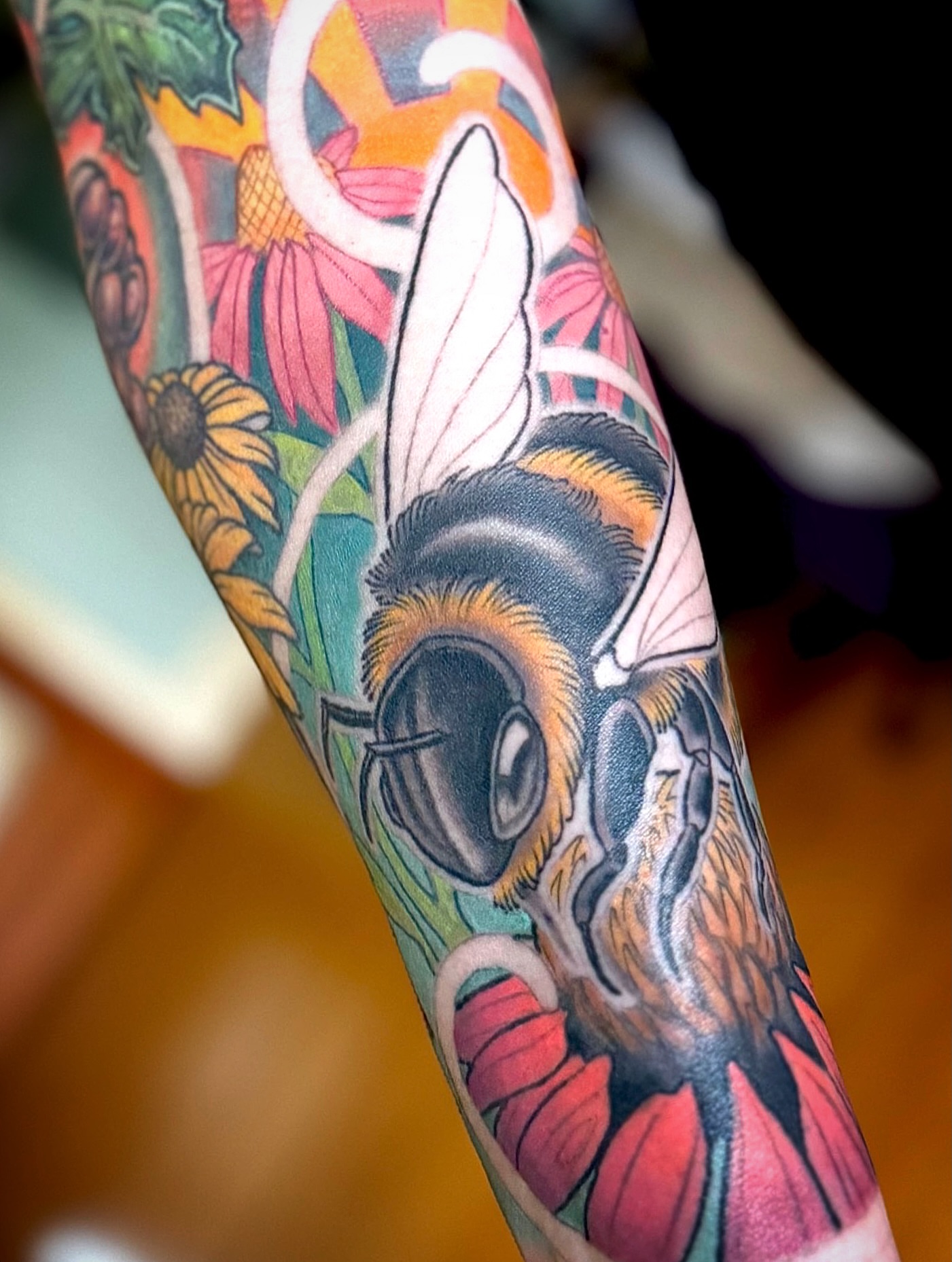 Tattoo by @elliechaseart — american_traditional, realism