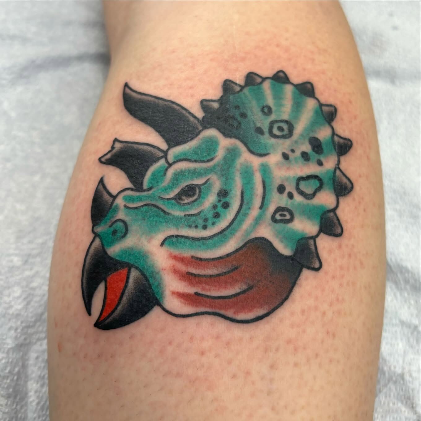 Tattoo by @gwodzilla_mst — american_traditional