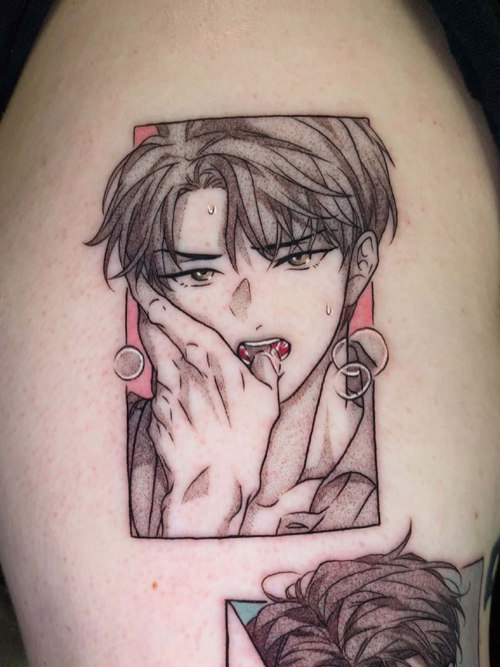 Tattoo by @maddiegtattoos — anime