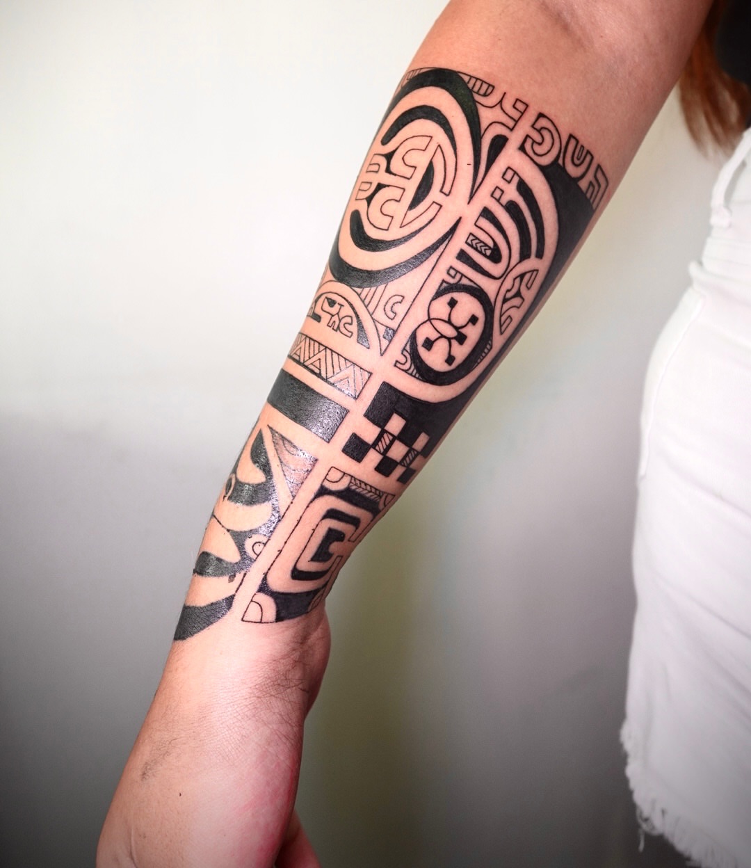 Tattoo by @oro_tatau_hk — geometric, tribal