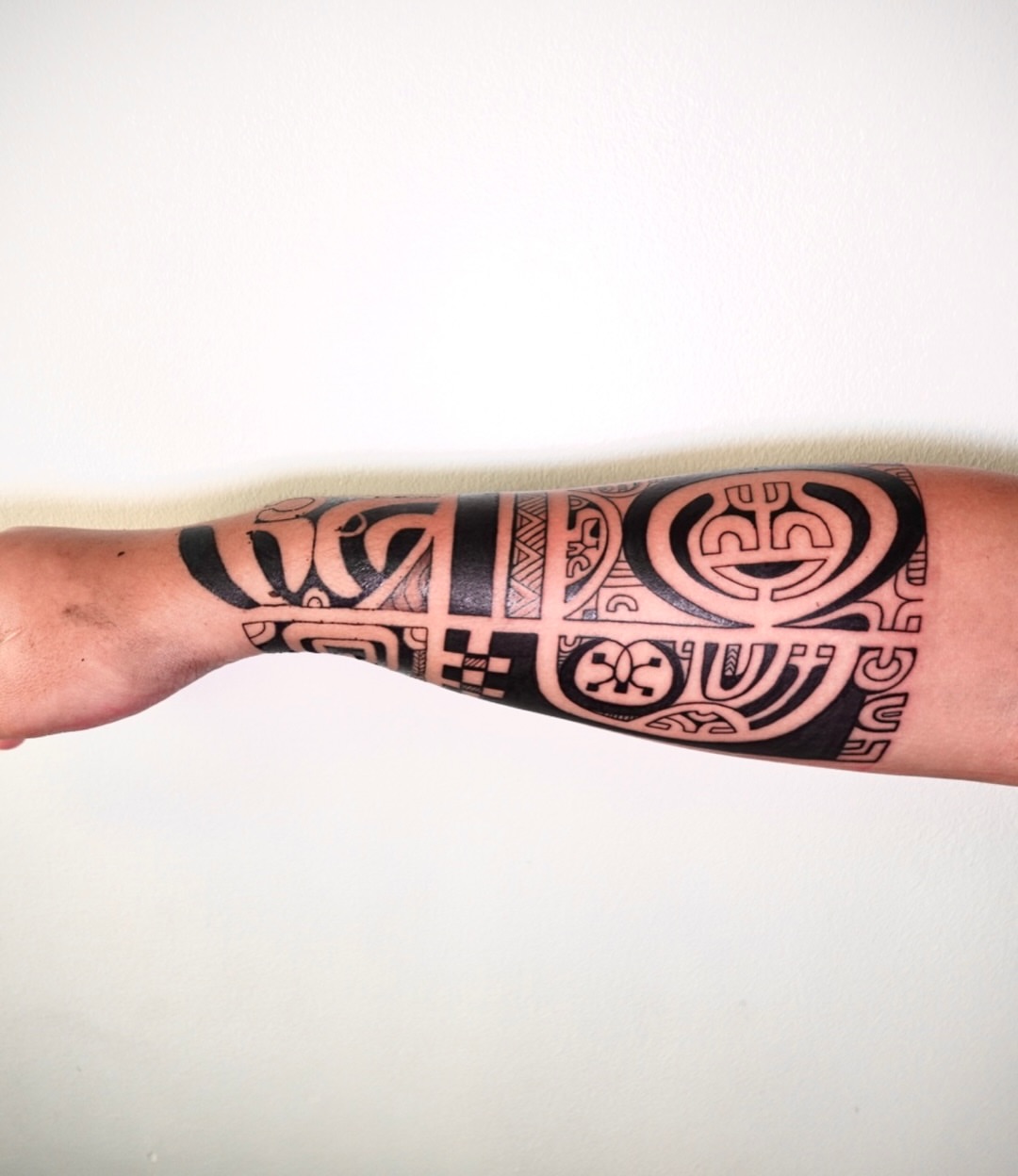 Tattoo by @oro_tatau_hk — tribal, geometric