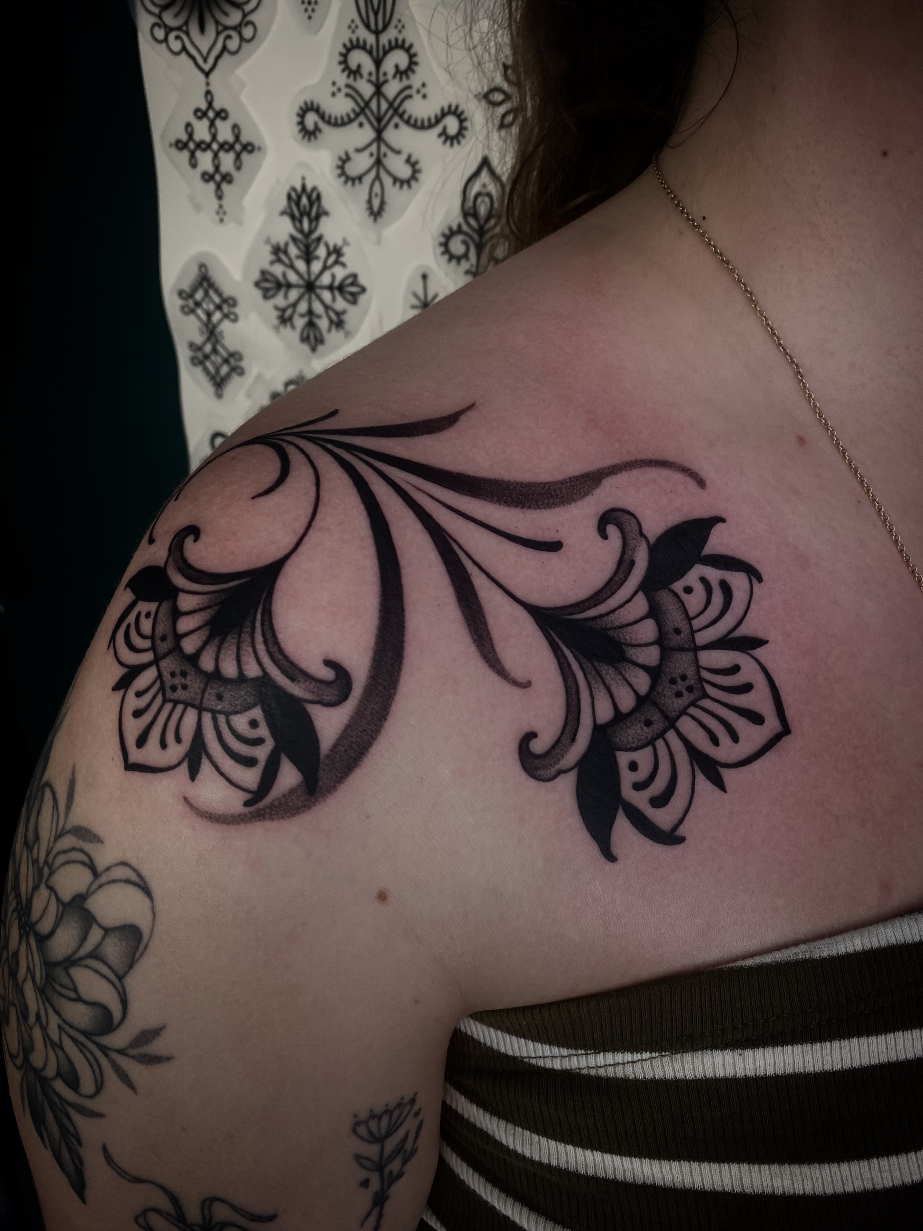 Tattoo by @bimtxtt — black_and_grey