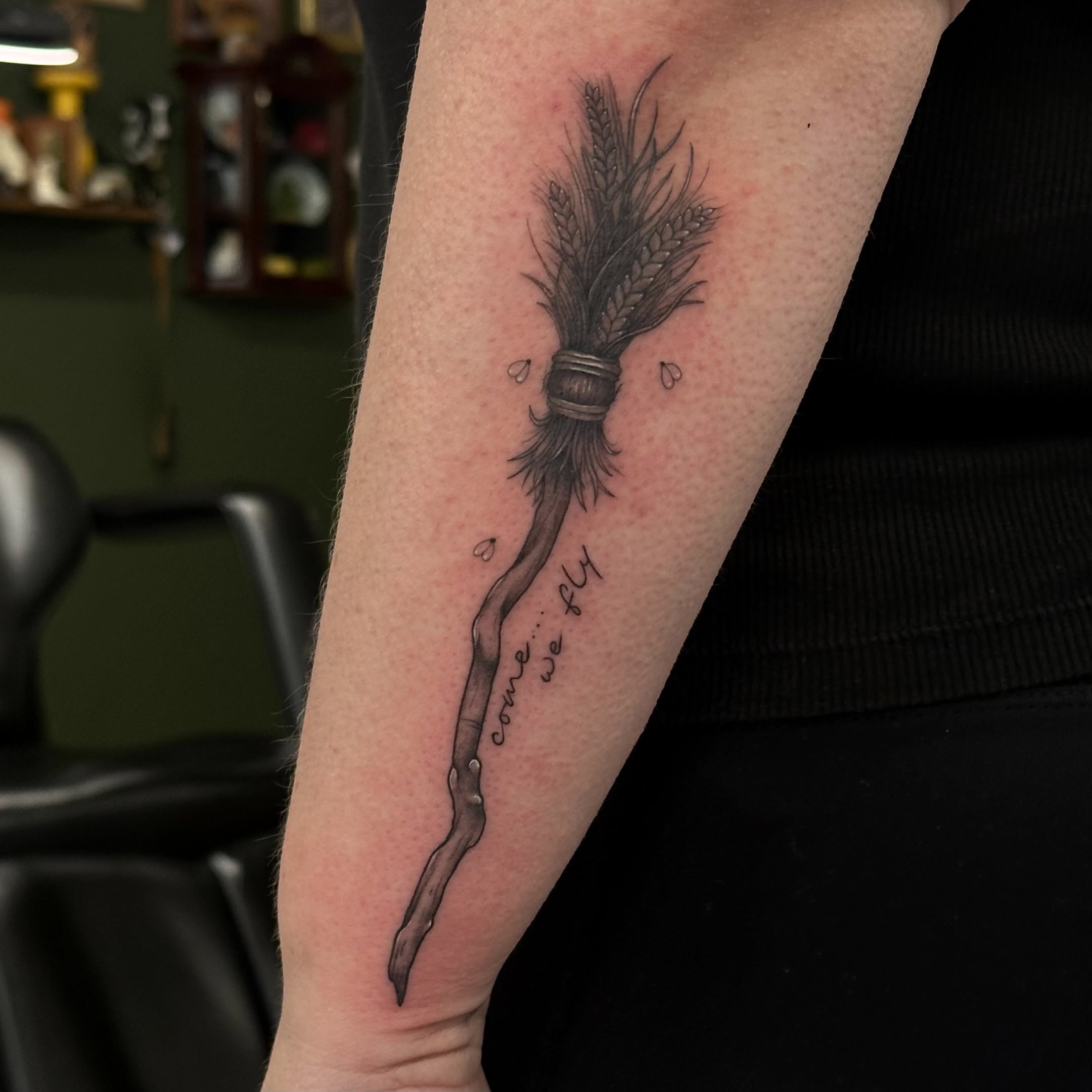 Tattoo by @perreault.productions — black_and_grey